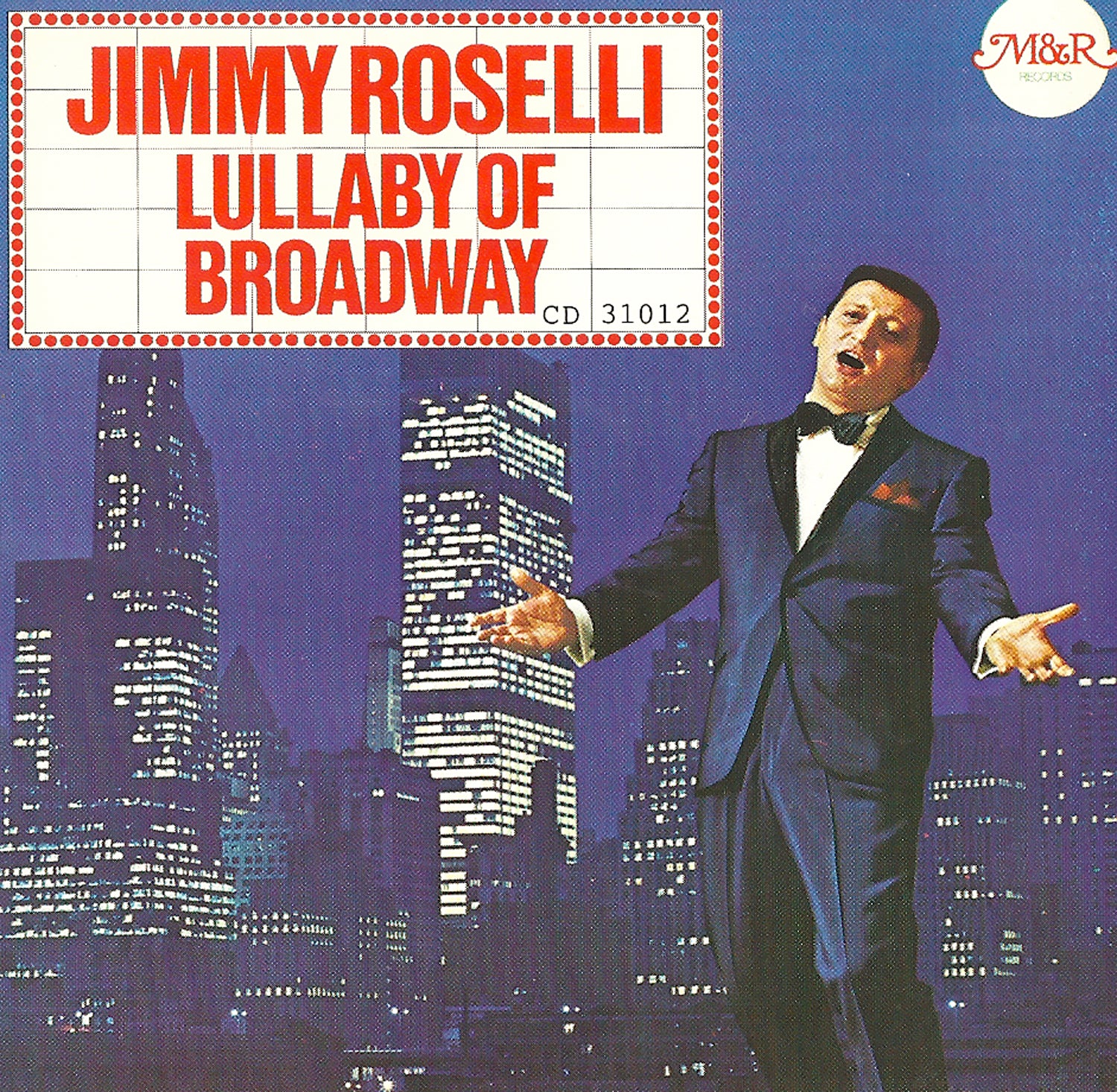 Jimmy Roselli - Lullaby of Broadway (CD)