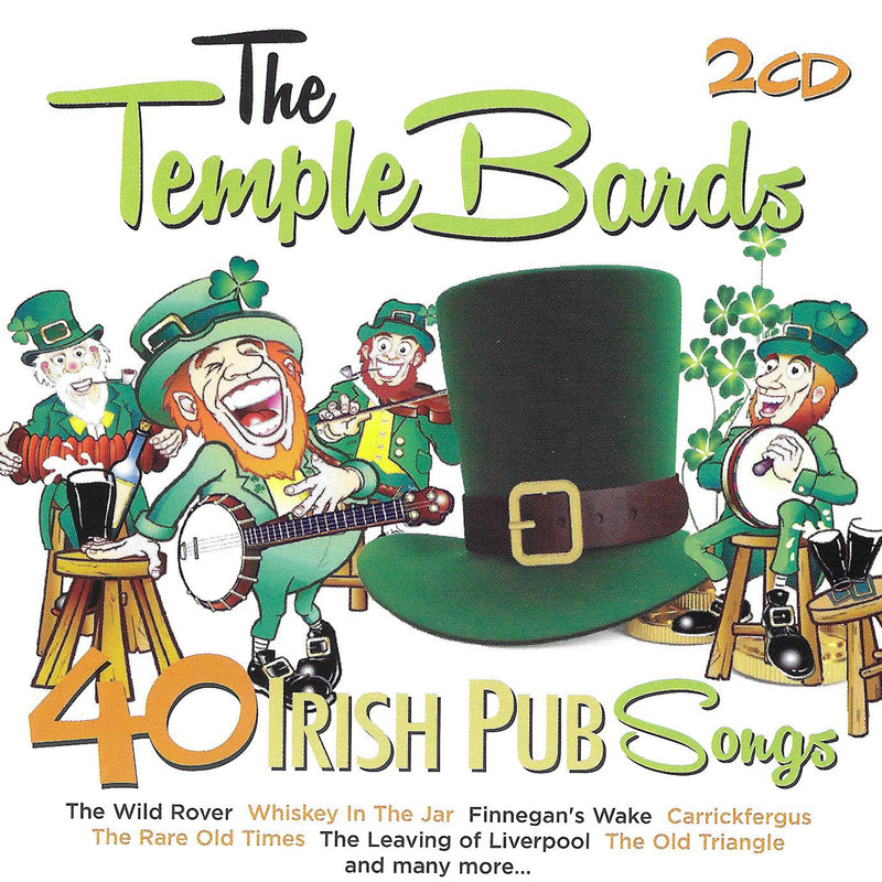 Temple Bards - 40 Irish Pub Songs (CD)