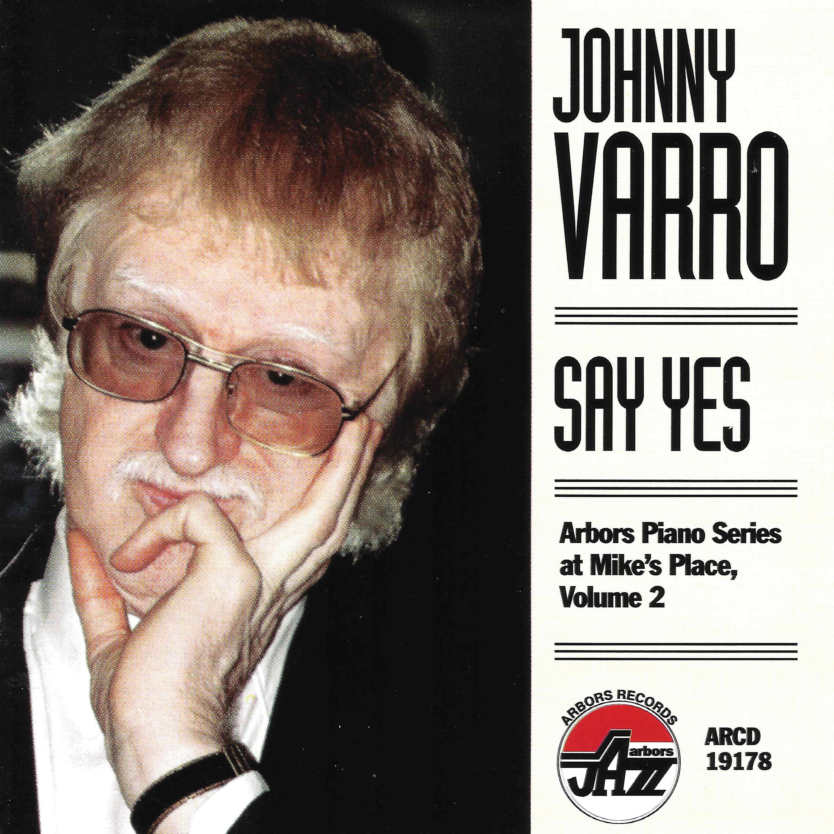 Johnny Varro - Say Yes (CD)