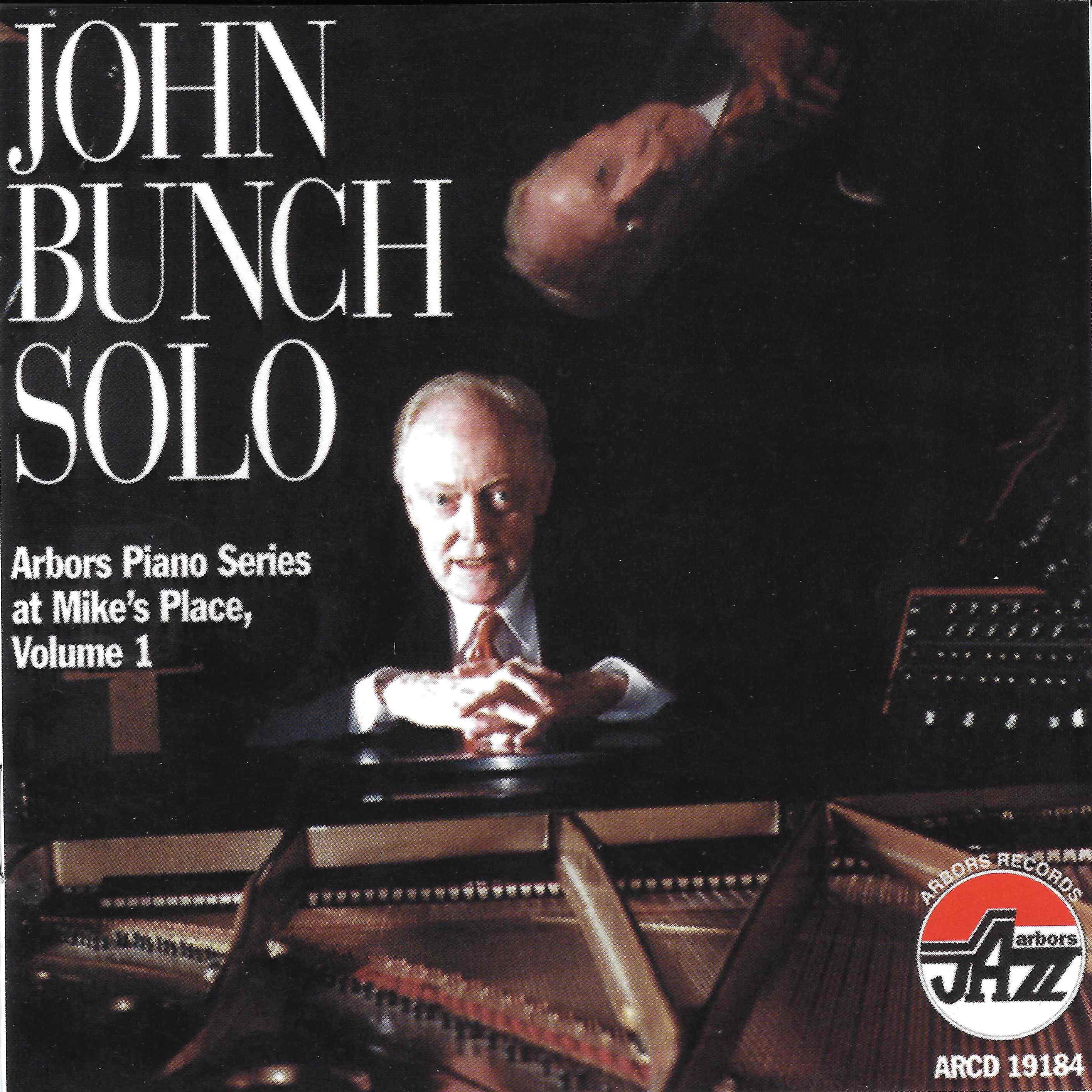 John Bunch - Vol. 1: John Bunch Solo (CD)