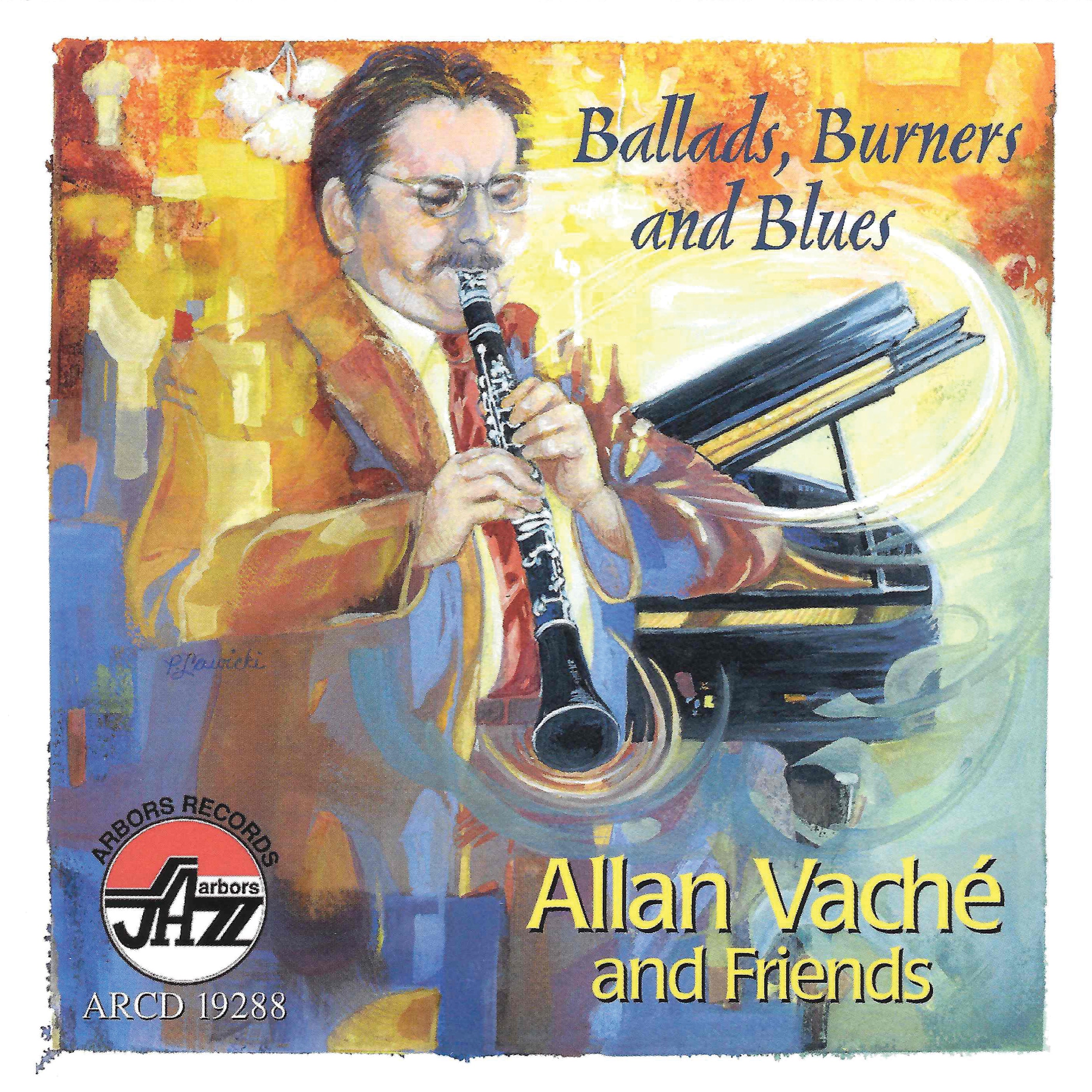 Allan Vache - Ballads, Burners And Blues (CD)