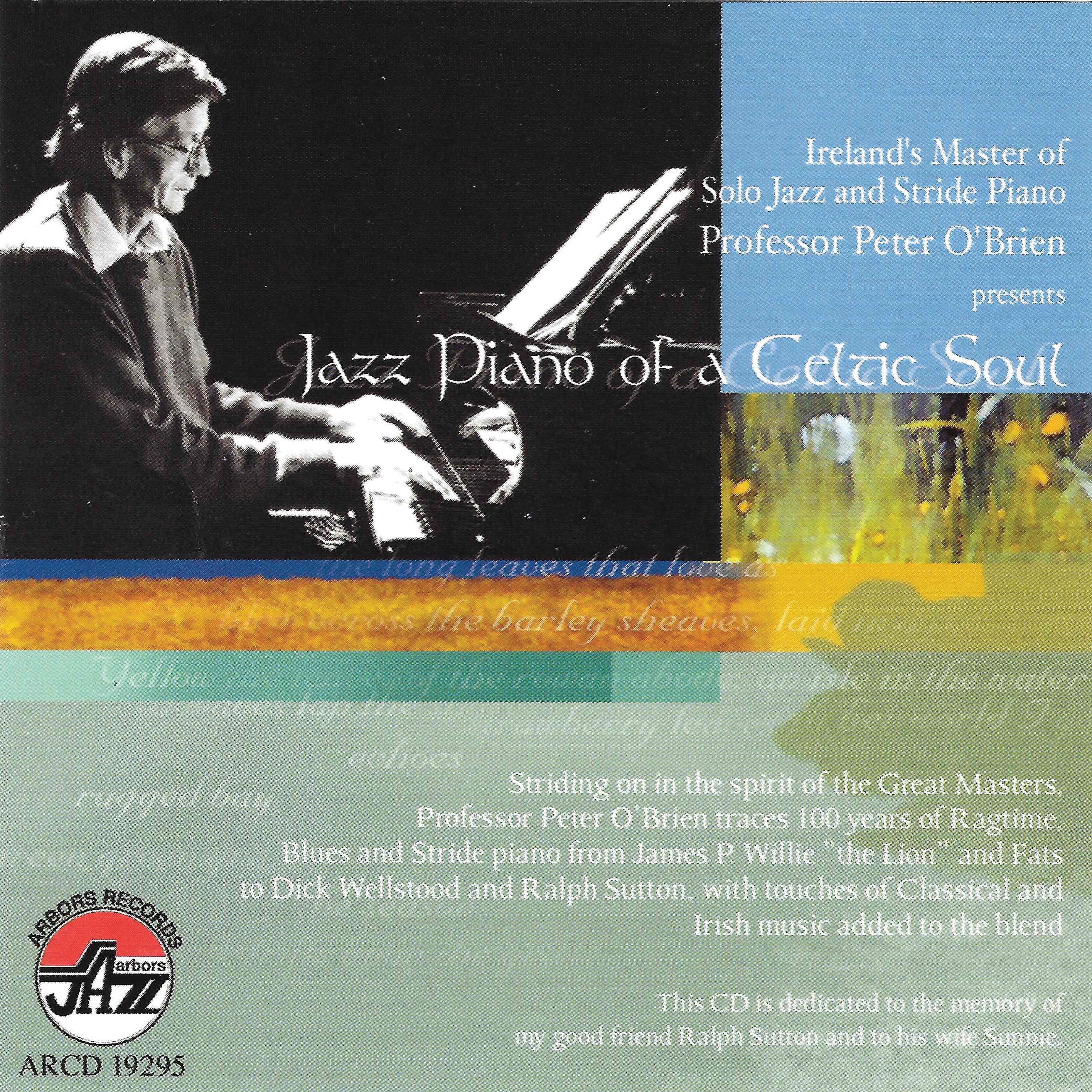 Peter O'brien - Jazz Piano Of A Celtic Soul (CD)
