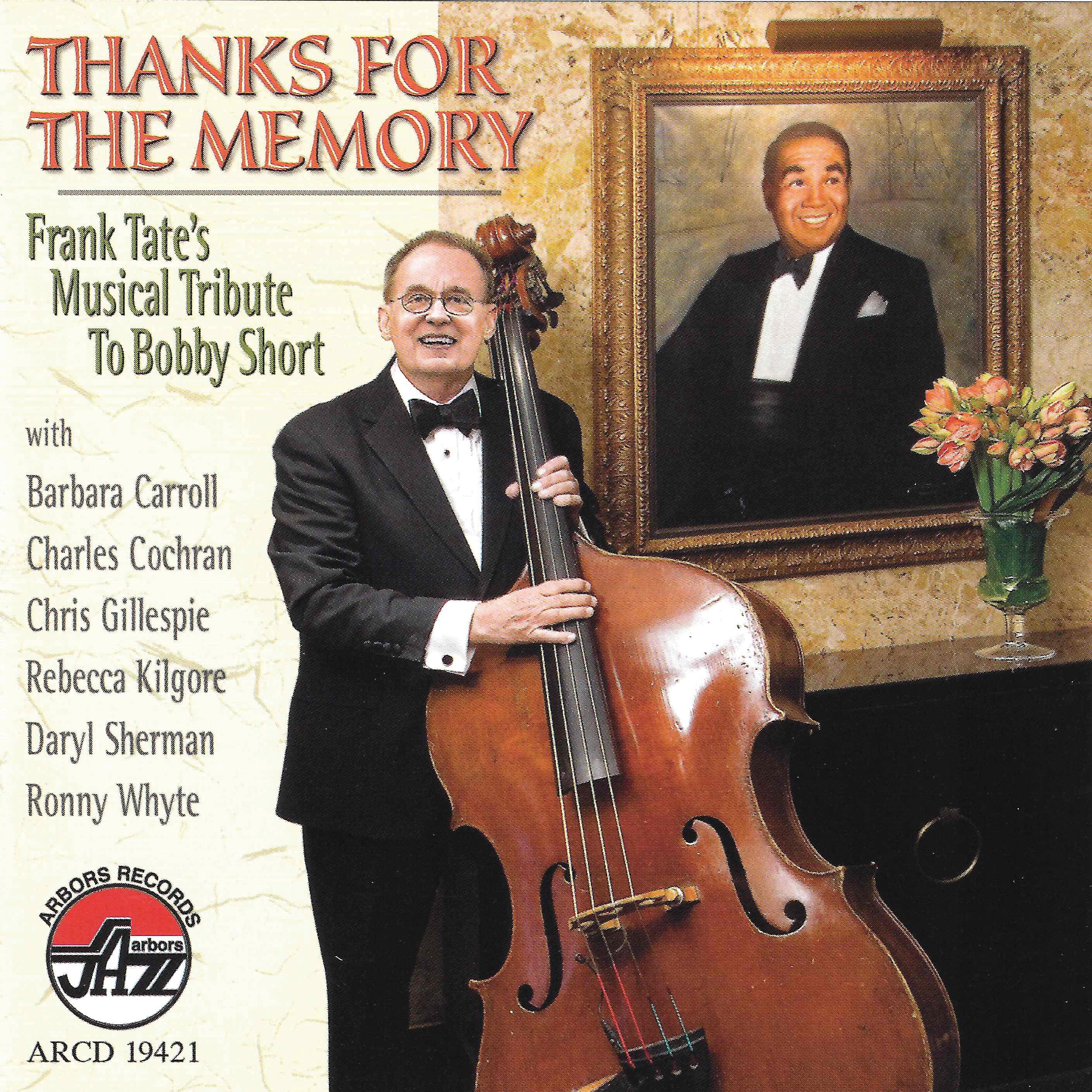 Frank Tate - Thanks For The Memory: Frank (CD)