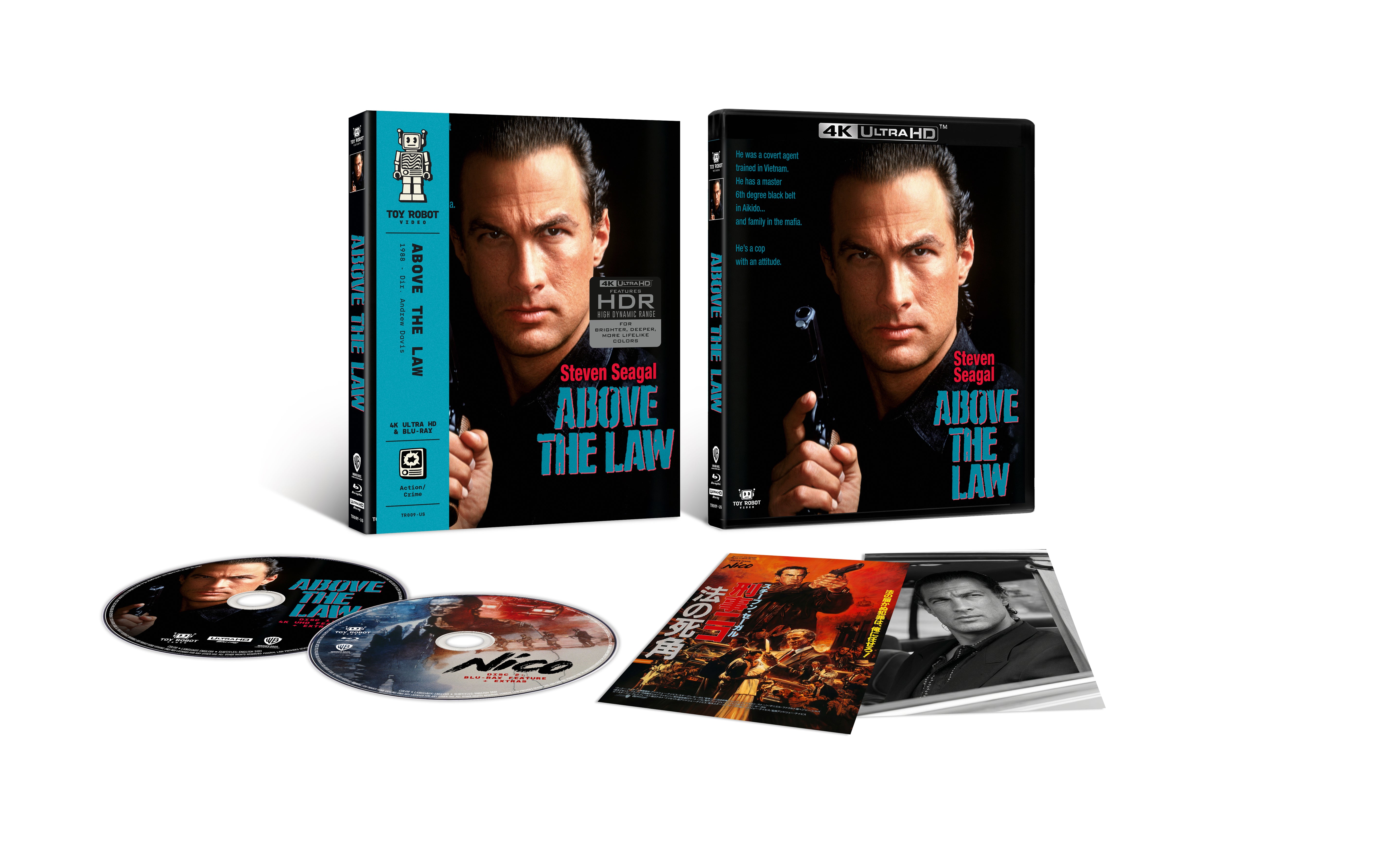 Above the Law (4K Ultra HD + Blu-ray) PREORDER