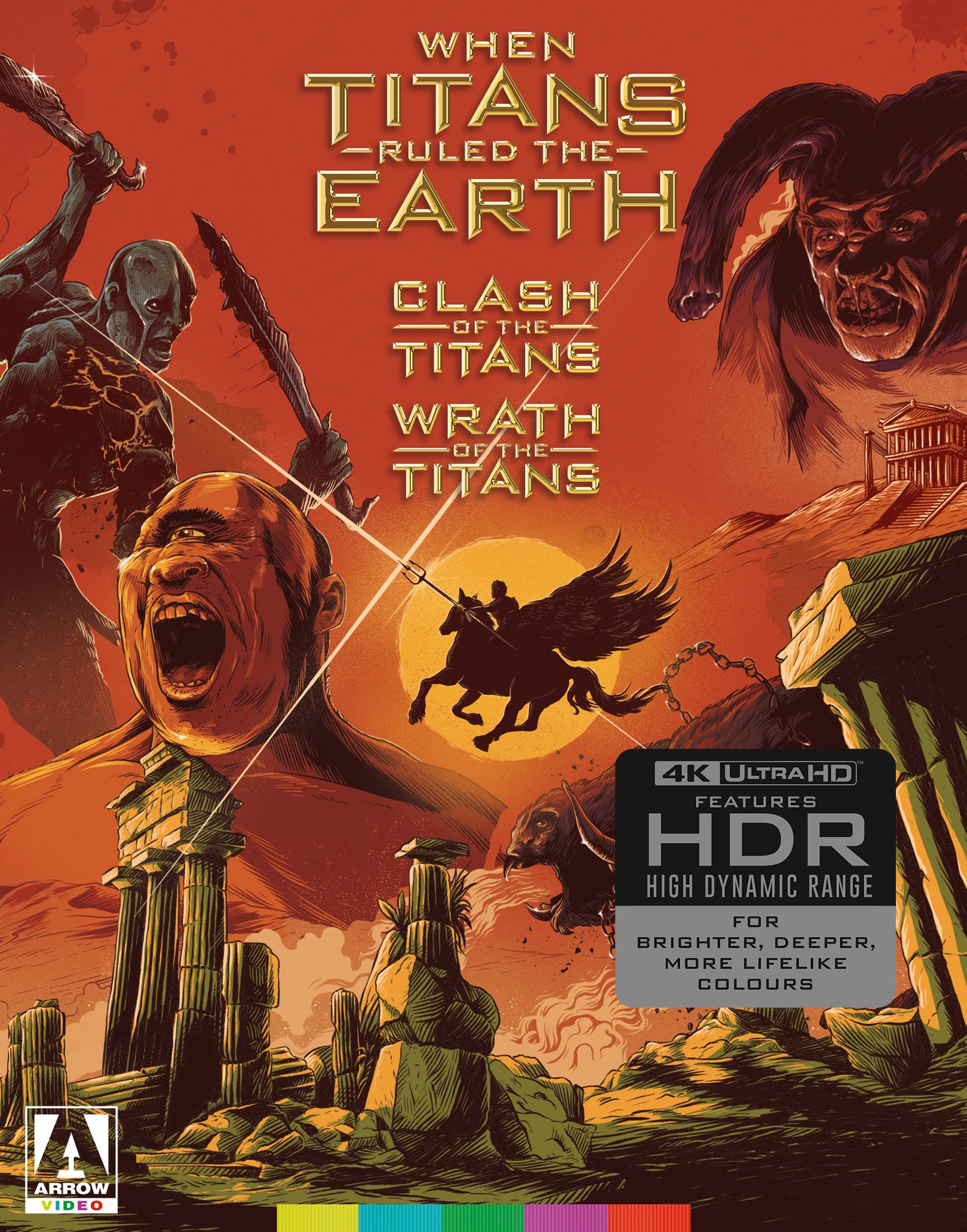 When Titans Ruled The Earth: Clash Of The Titans & Wrath Of The Titans [Limited Edition 4k] (BLU-RAY DISC)