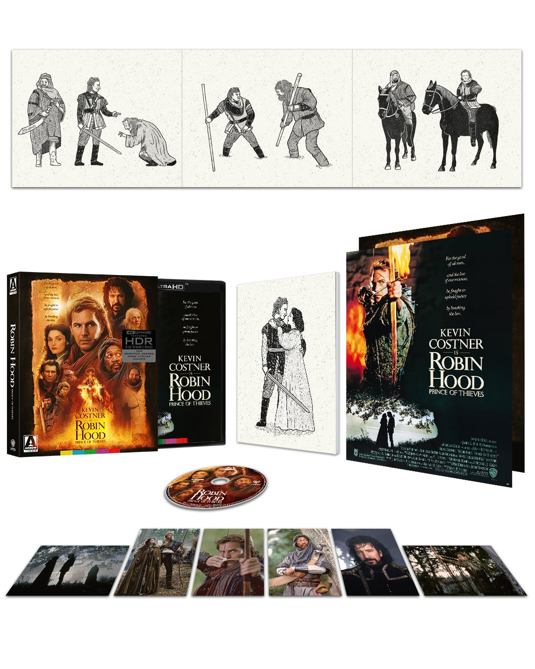 Robin Hood: Prince Of Thieves [Limited Edition] (4K Ultra HD) PREORDER