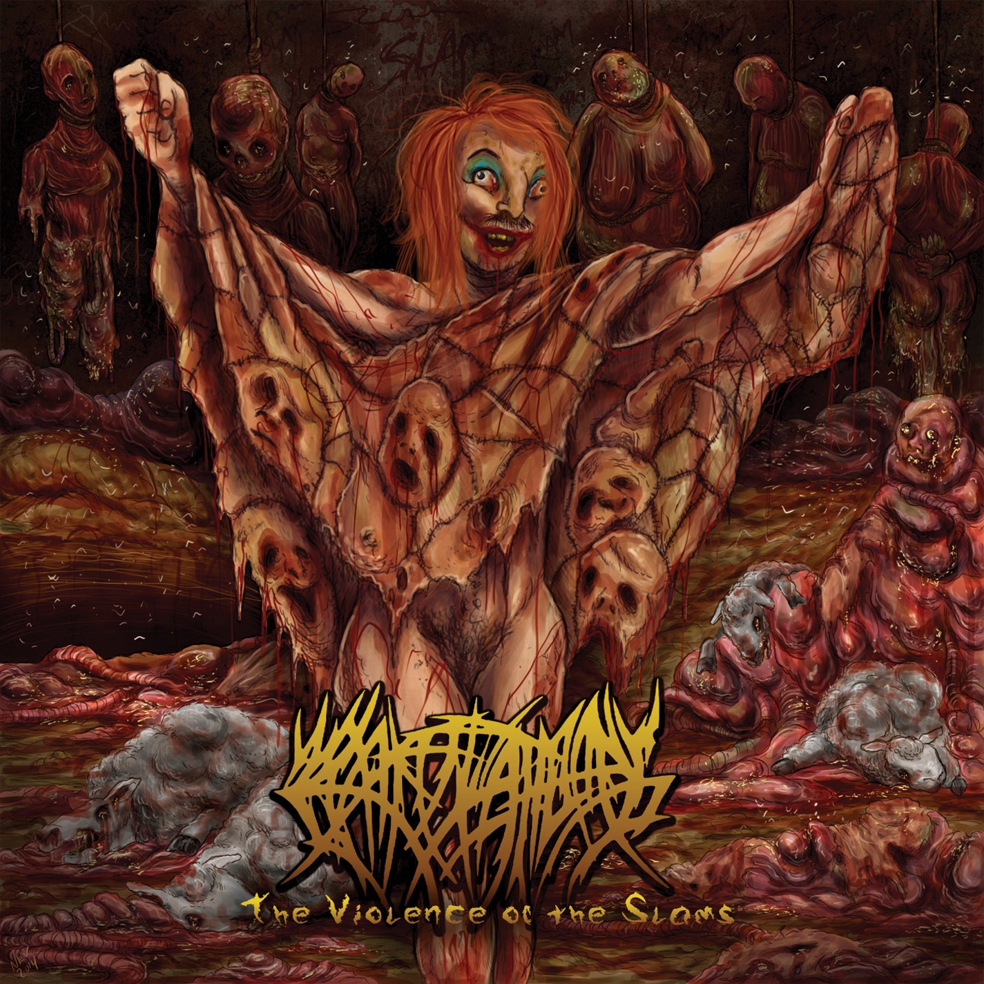Crepitation - The Violence Of The Slams (CD)