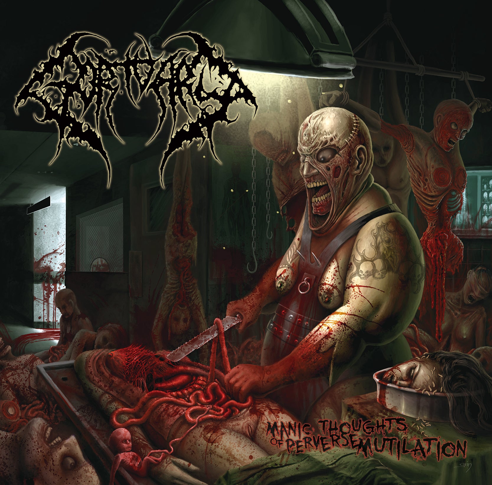 Gortuary - Manic Thoughts Of Perverse Mutilation (CD)