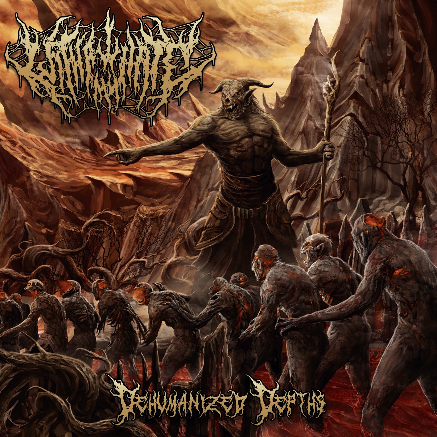 With All My Hate - Dehumanized Depths (CD)