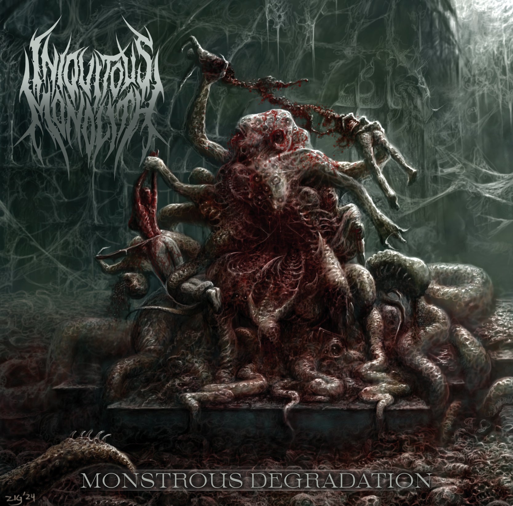 Iniquitous Monolith - Monstrous Degradation (CD)
