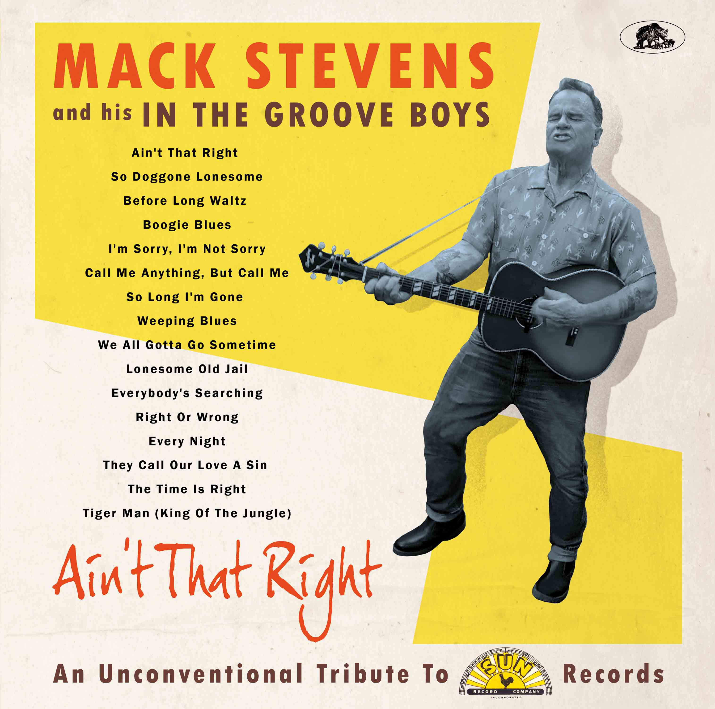Mack Stevens & His In The Groove Boys - Ain't That Right: An Unconventional Tribute To Sun Records (LP)