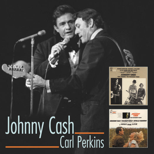 Johnny Cash & Carl Perkins - I Walk The Line/little Fauss & Big Halsy (CD)