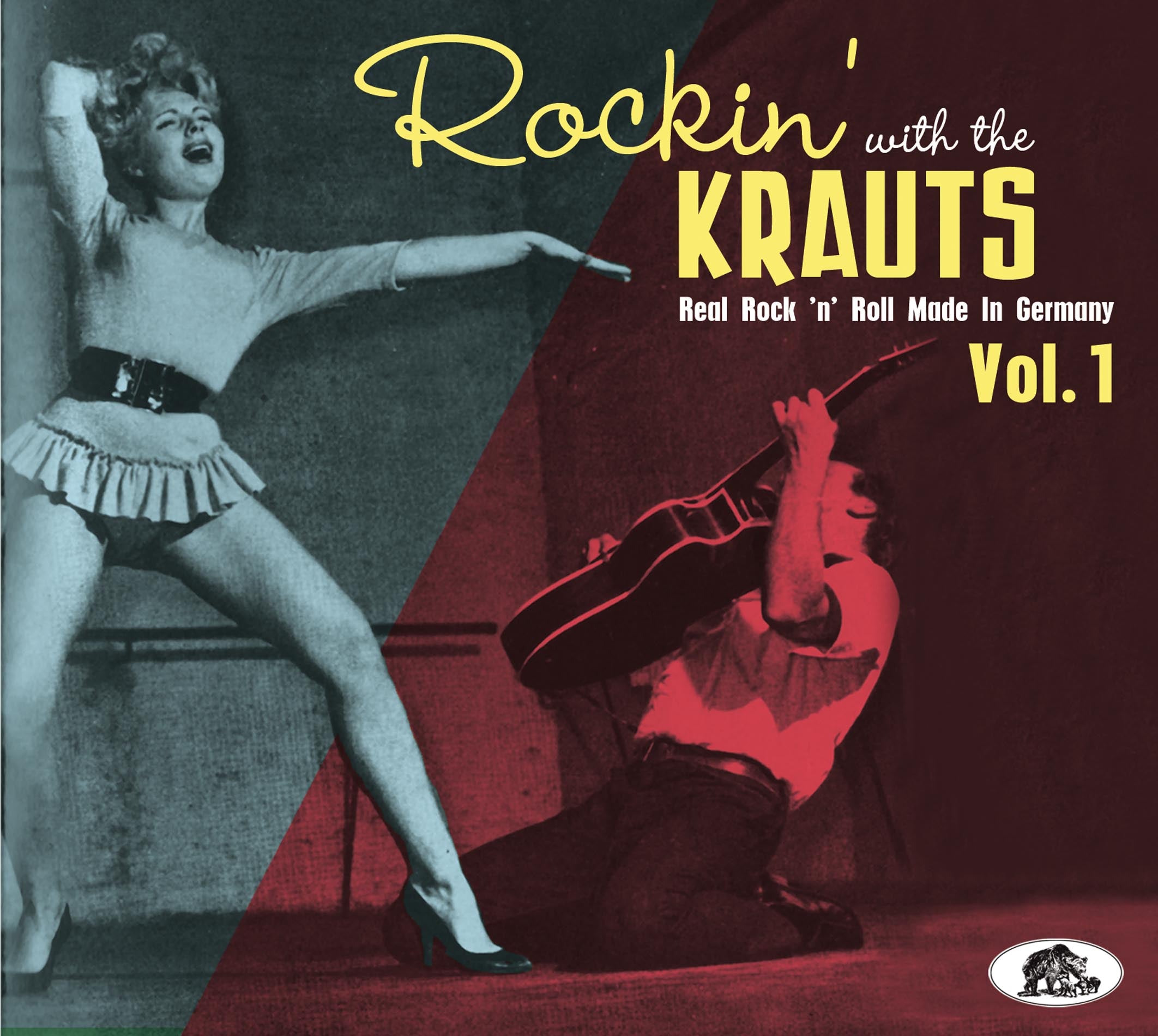 Rockin' With The Krauts: Real Rock 'n' Roll Made In Germany Vol. 1 (CD)