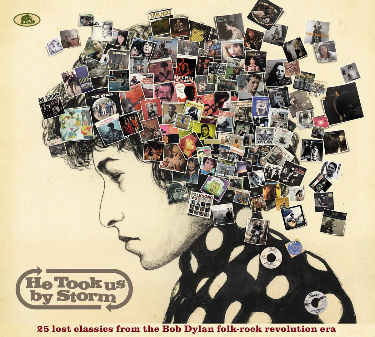 Various Artists - He Took Us By Storm: 25 Lost Classics from the Bob Dylan Folk-Rock Revolution Era (CD)