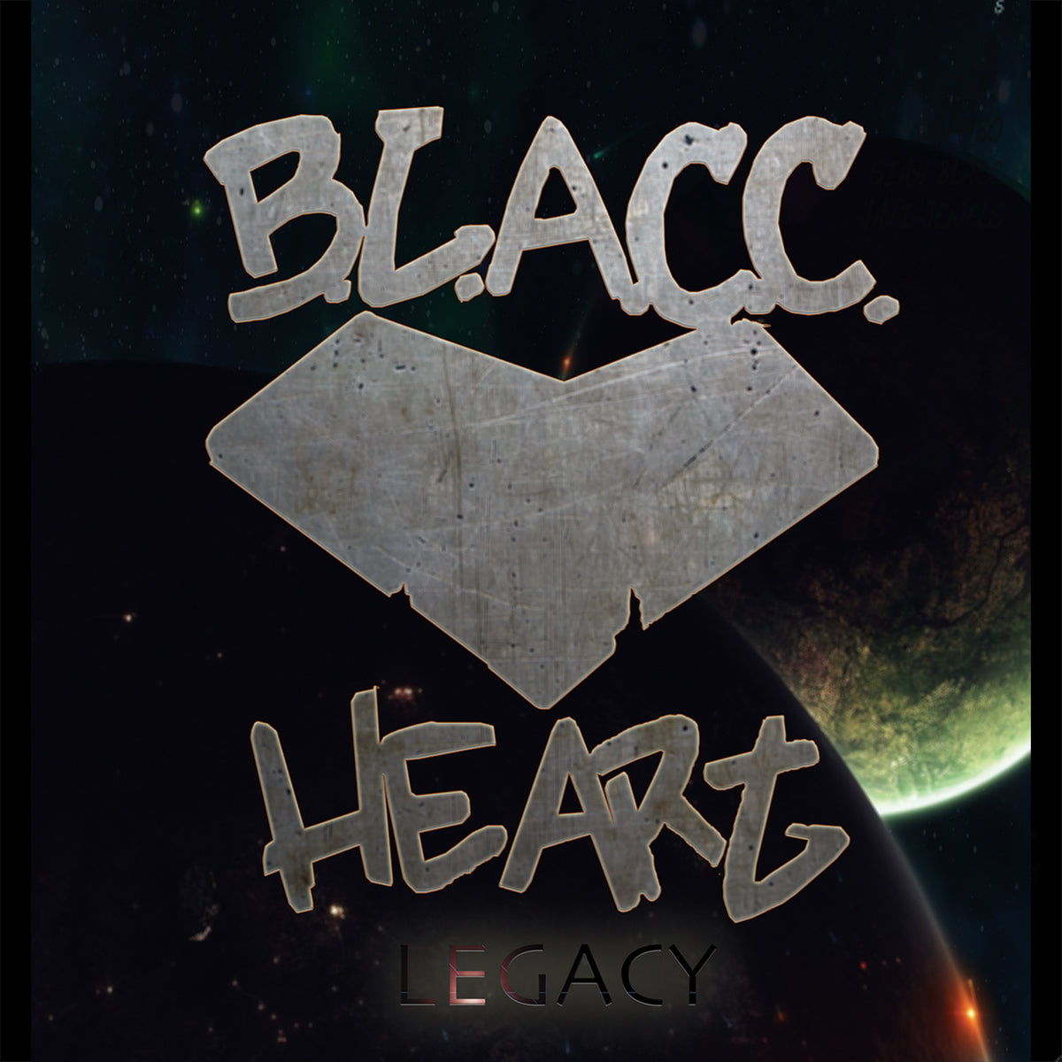 B.L.A.C.C. Heart - Legacy (CD)