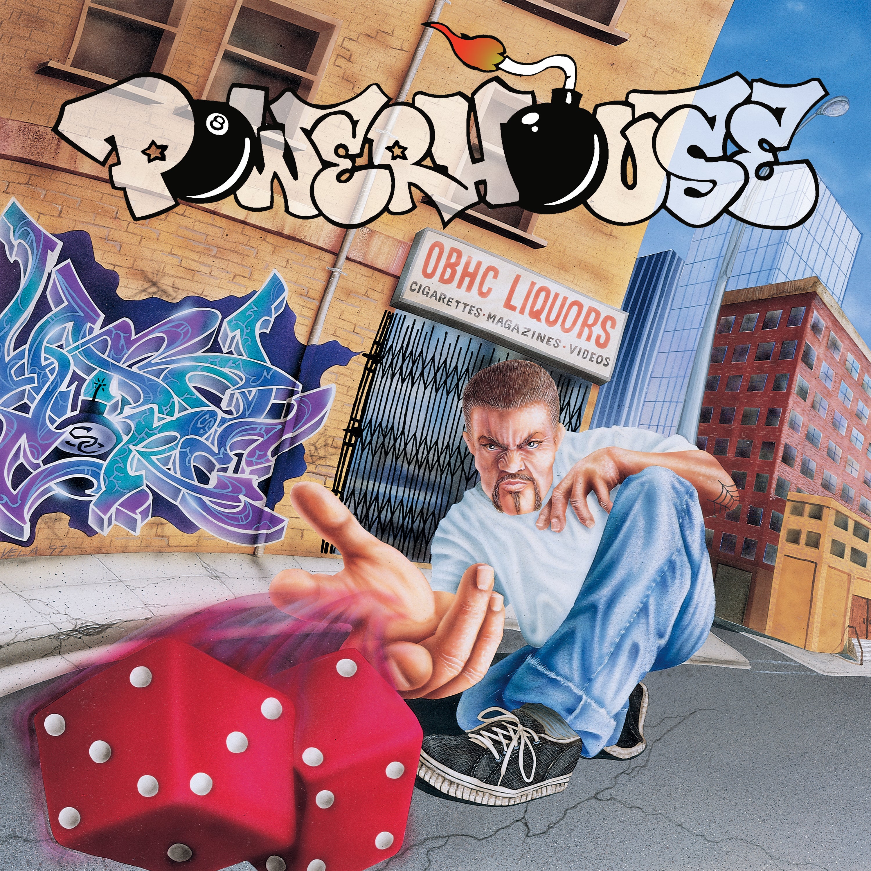 Powerhouse OBHC - No Regrets (Orchid & Sky Blue W/ Blue Splatter) (LP)