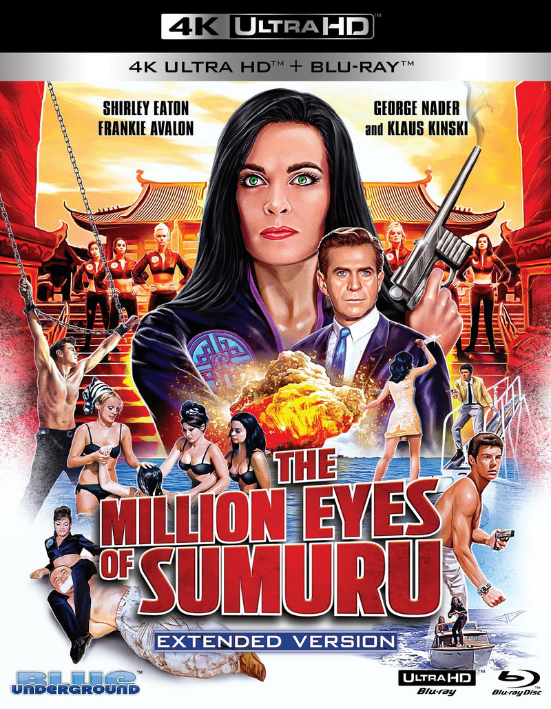 The Million Eyes of Sumuru (Extended Version) [4K UHD + Blu-ray] (4K Ultra HD)