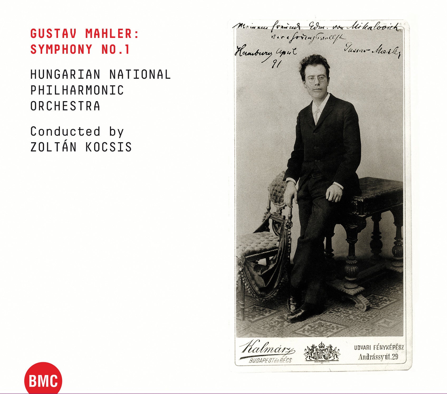 Zoltan Kocsis & Hungarian National Philharmonic Orchestra - Gustav Mahler: Symphony No. 1  In D Major, Titan (CD)