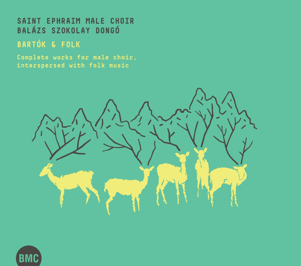 Saint Ephraim Male Choir / Bubno, Tamas / Szokolay, Dongo Balazs - Bartok & Folk (CD)