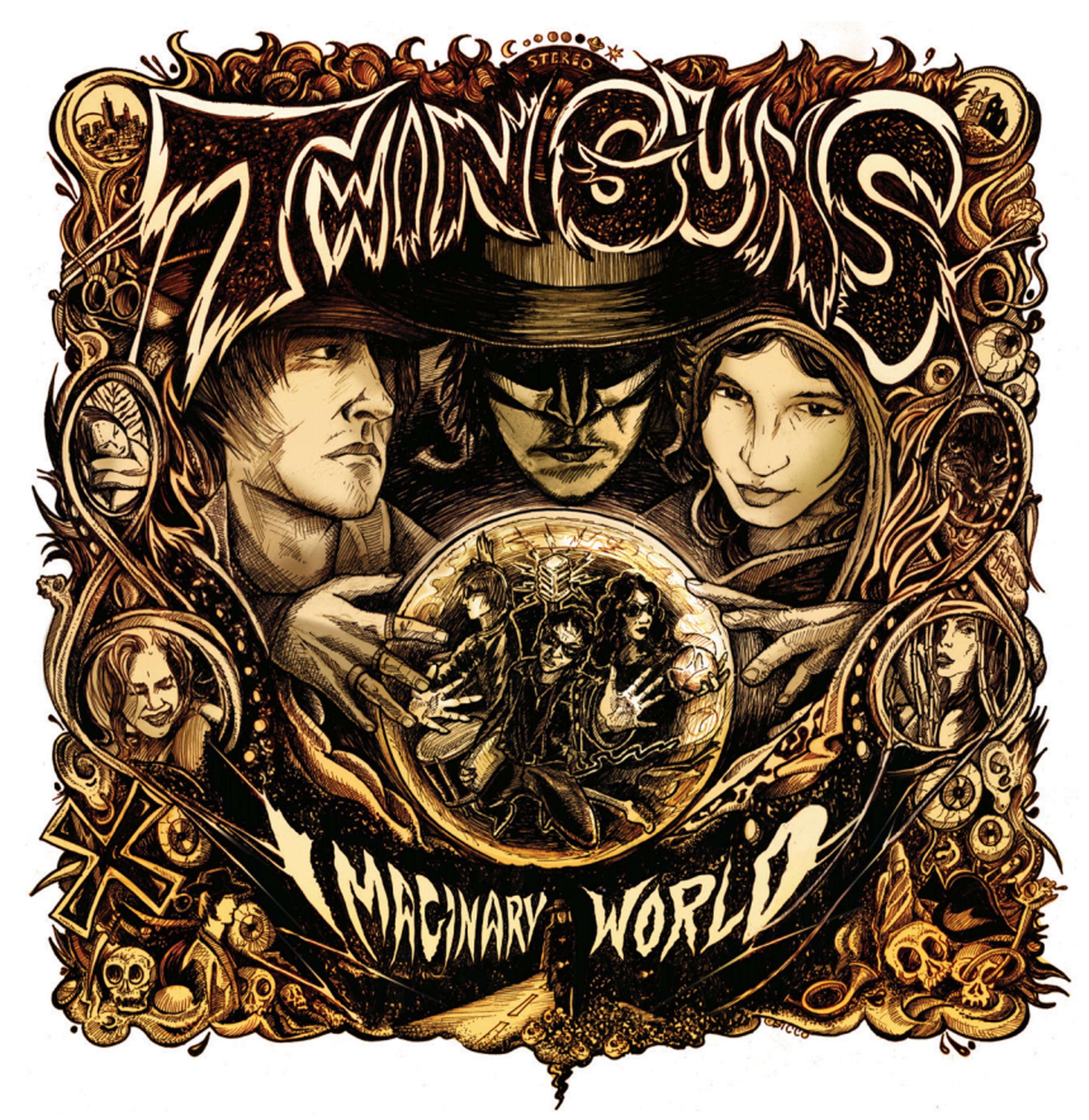 Twin Guns - Imaginary World (LP)