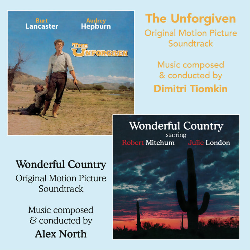 Alex North - The Unforgiven/Wonderful Country Original Soundtracks (CD)