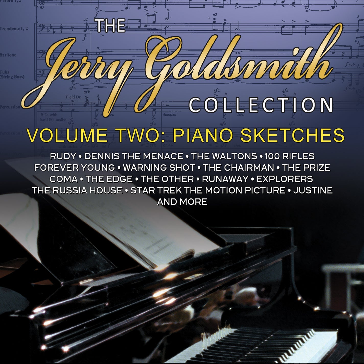 Jerry Goldsmith - Collection Vol. 2: Piano Sketches (CD)