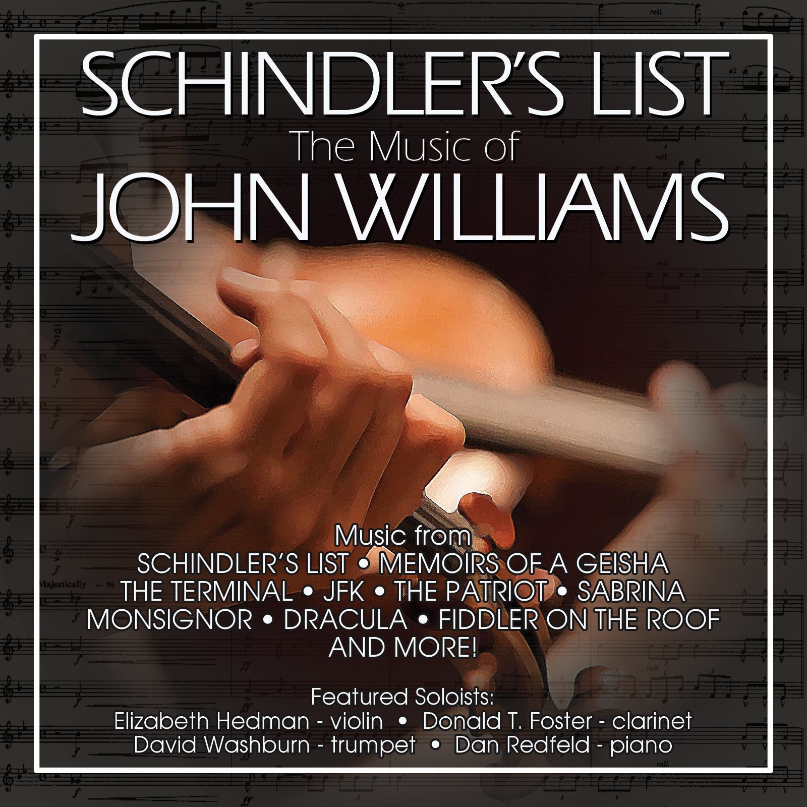 Dan Redfeld & Elizabeth Hedman - Schindler's List: The Film Music Of John Williams (CD)