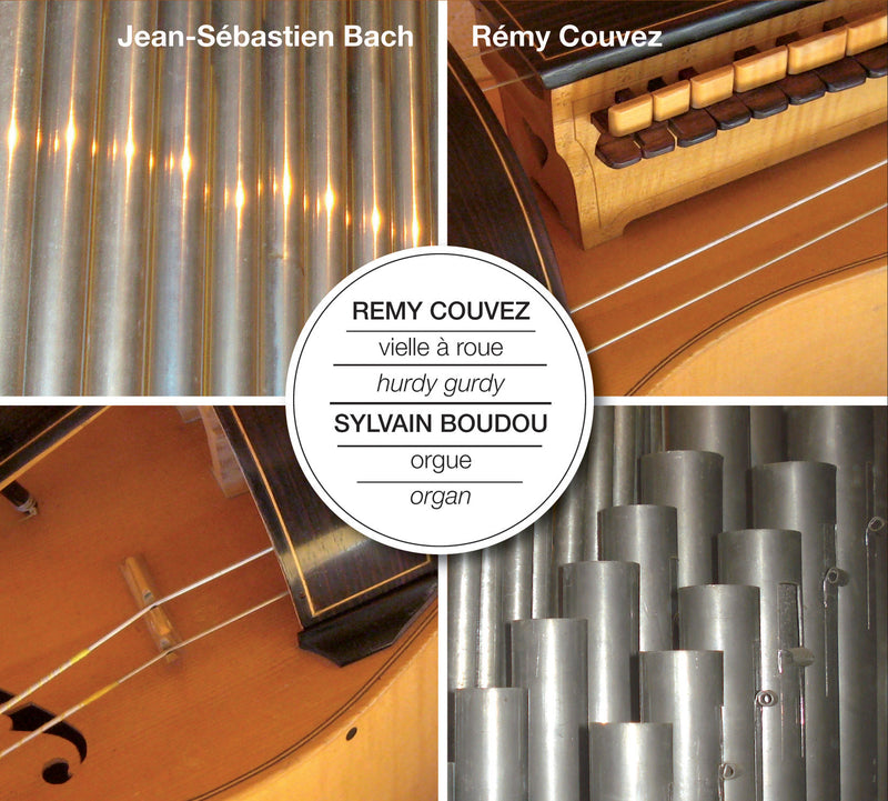 Remy Couvez & Sylvain Boudou - Hurdy Gurdy & Organ Play J.s Bach (CD)