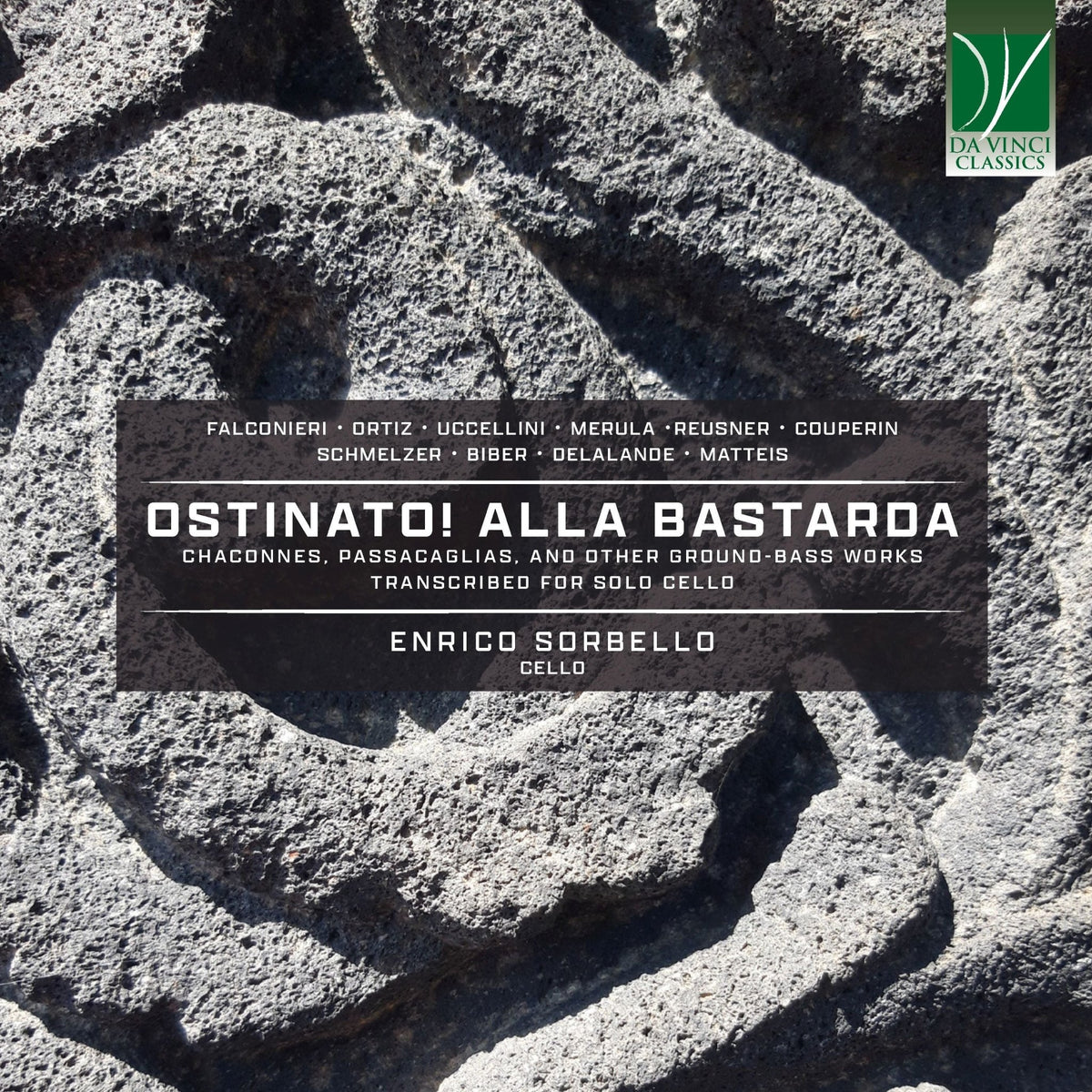 Enrico Sorbello - Ostinato! Alla Bastarda, Chaconnes, Passacaglias, And Other Ground-bass Works (CD)