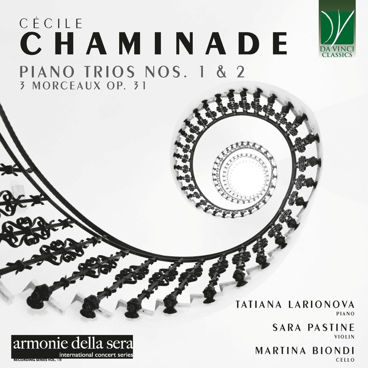 Tatiana Larionova & Sara Pastine & Martina Biondi - Chaminade: Piano Trios Nos. 1 & 2, 3 Morceaux Op. 31 (CD)
