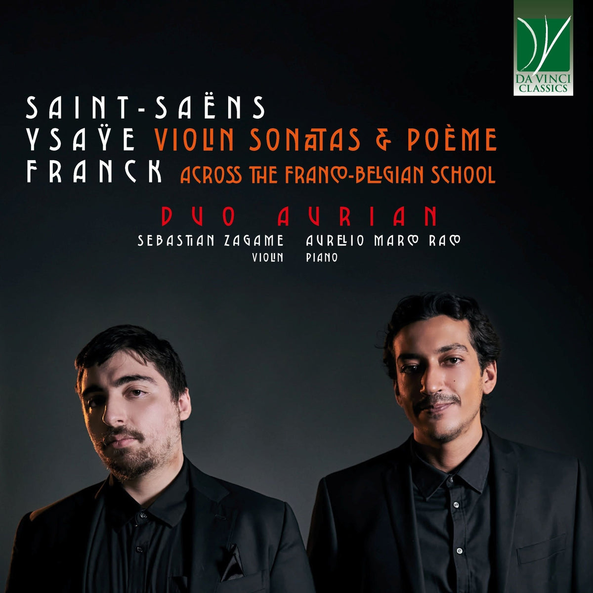 Sebastian Zagame & Aurelio Marco Raco - Violin Sonatas & Poème – Across the Franco-belgian School (CD)