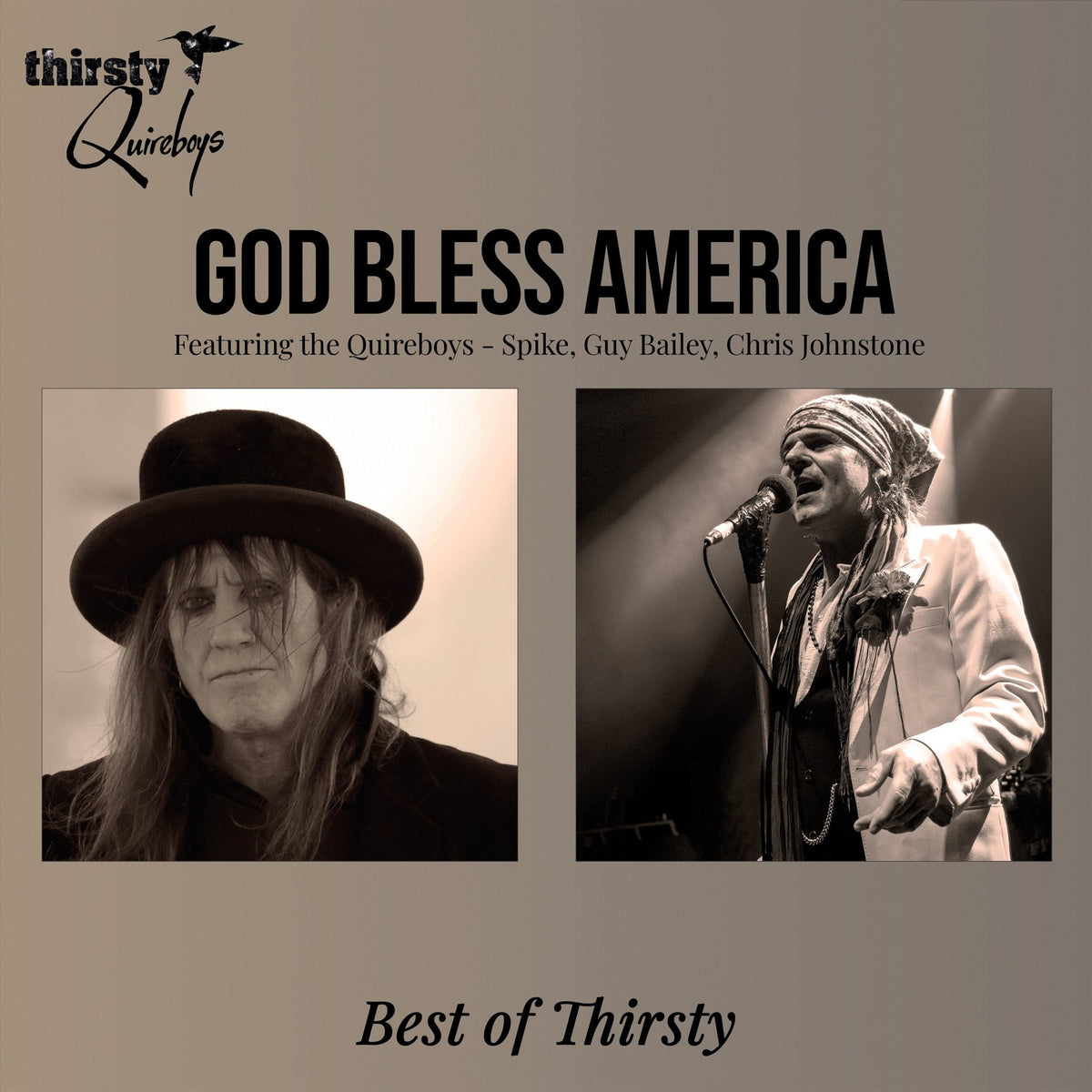 Thirsty Quireboys - God Bless America: The Best Of Thirsty (CD)