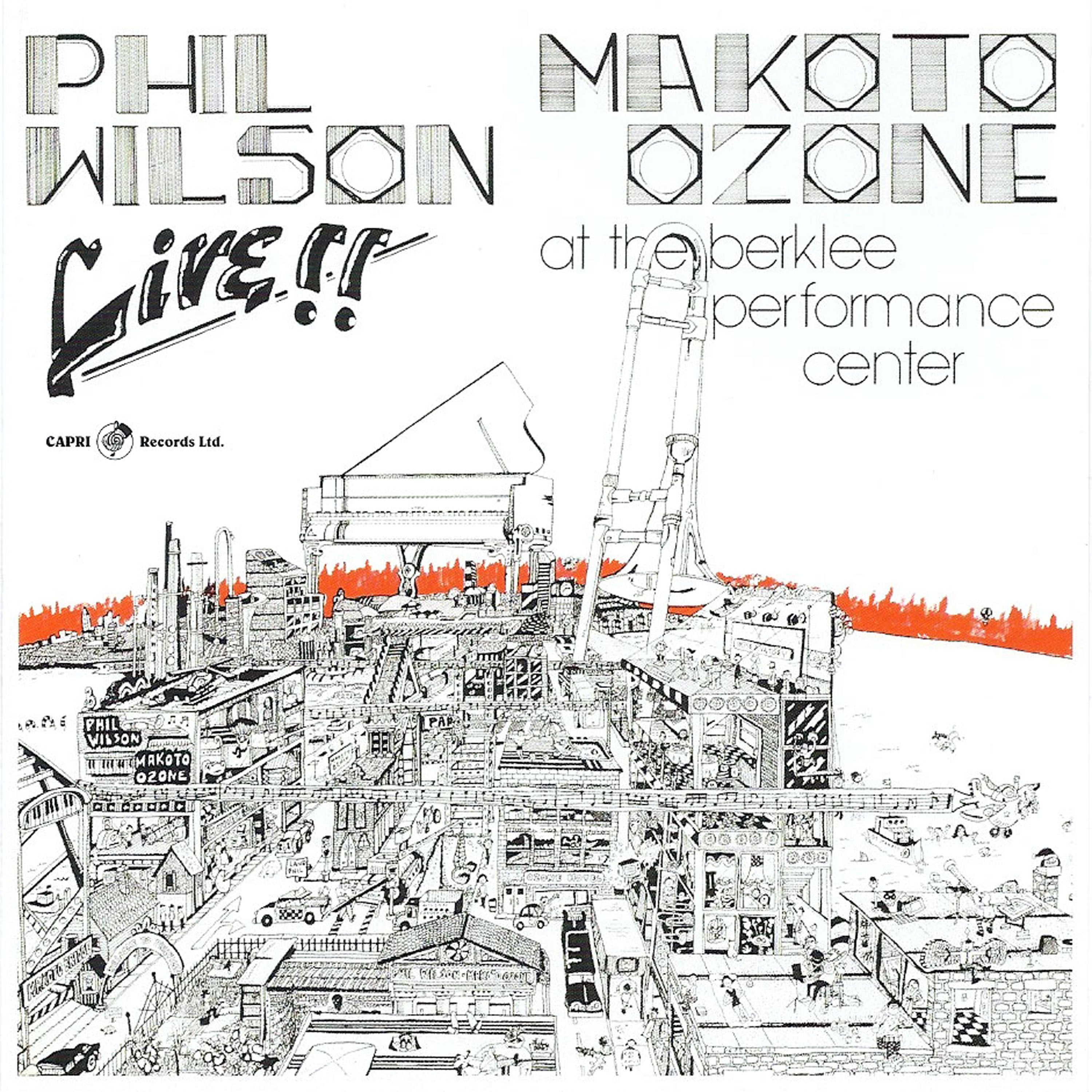 Phil Wilson & Makoto Ozone - Live At The Berklee Performance Center (CD)