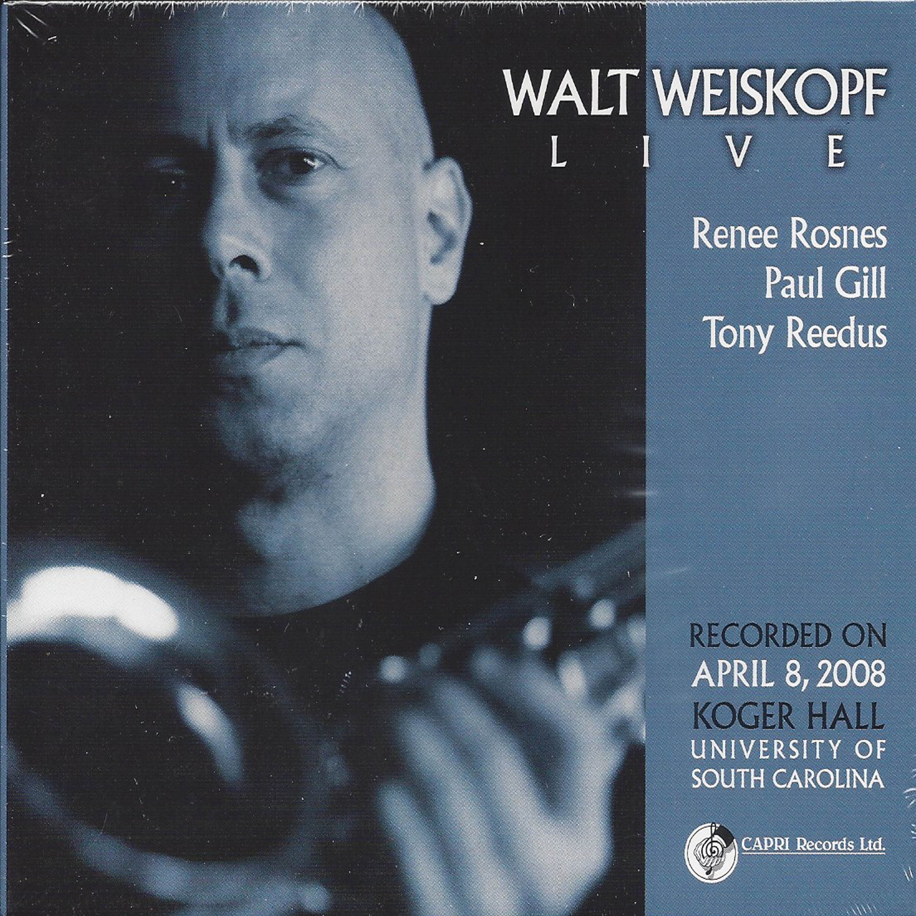 Walt Weiskopf Quartet - Live (CD)