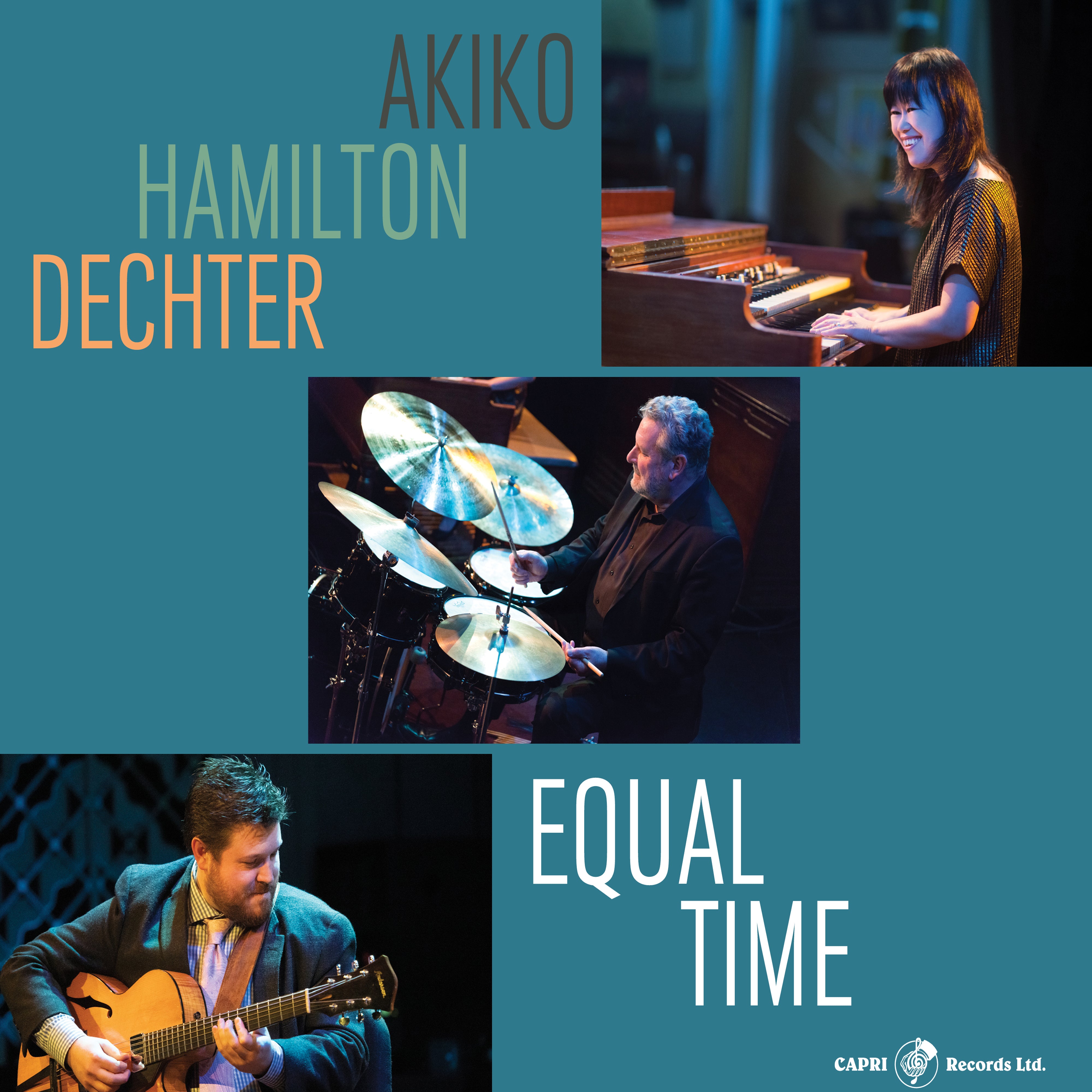 Akiko & Hamilton & Dechter - Equal Time (CD)