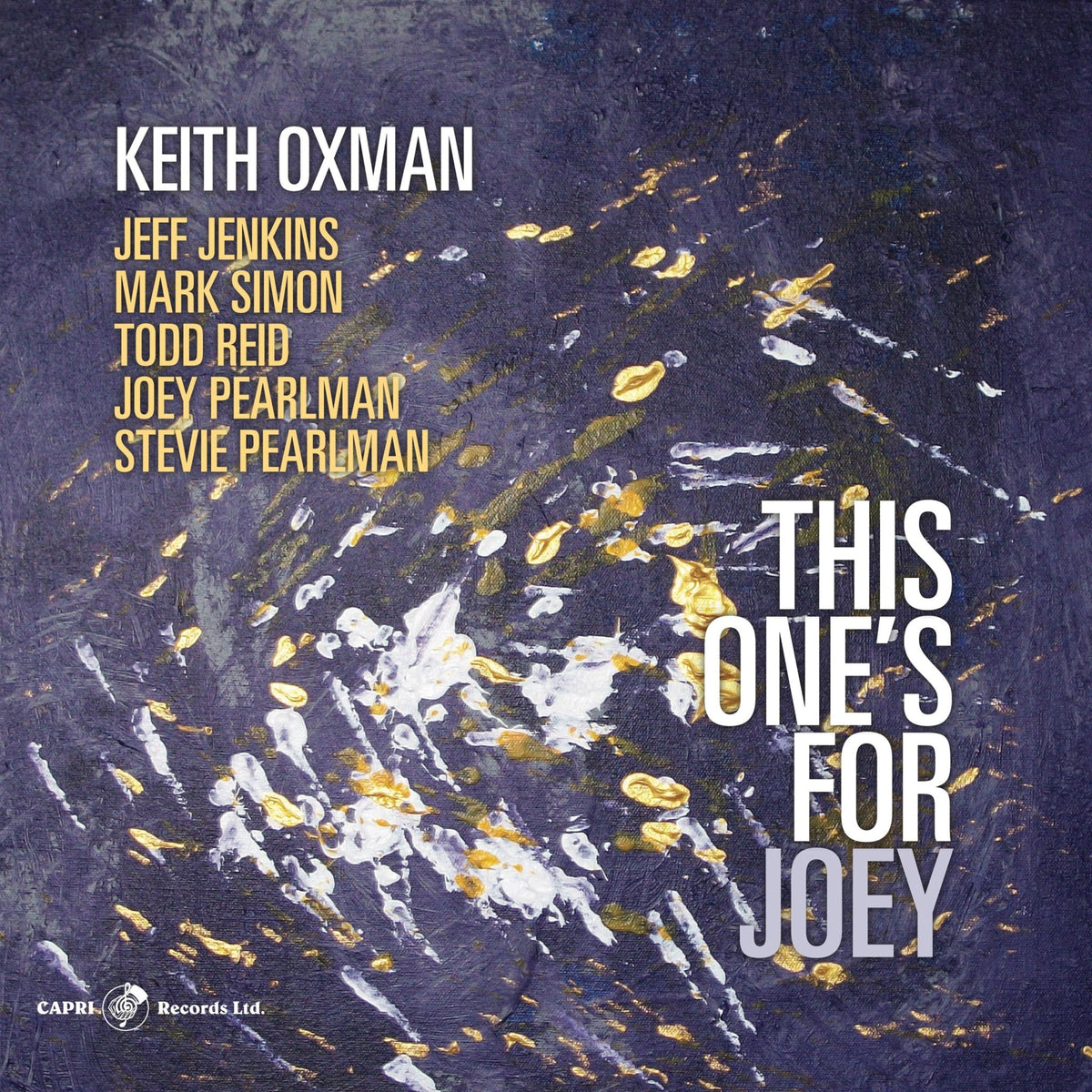 Keith Oxman - This One's For Joey (CD)