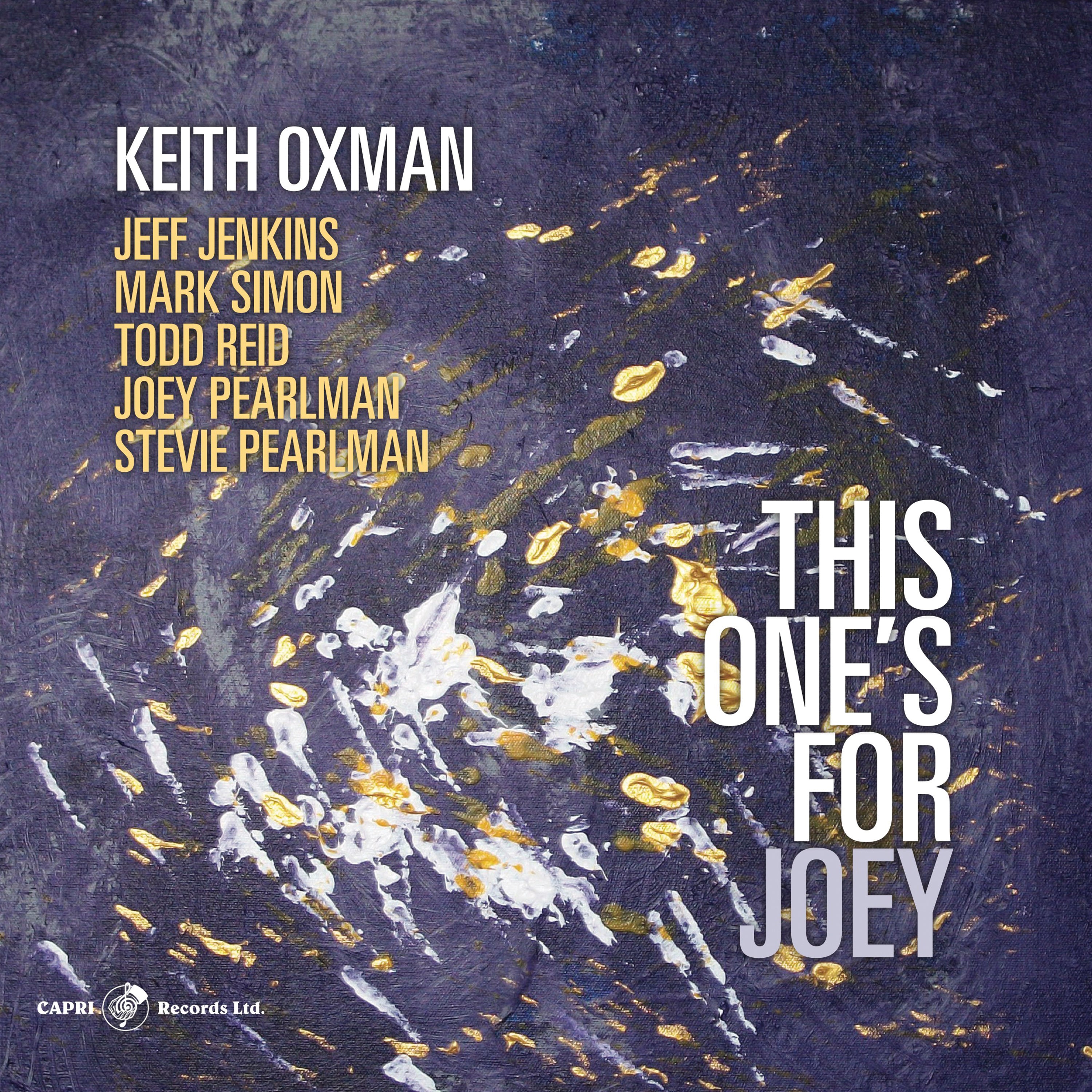 Keith Oxman - This One's For Joey (CD)