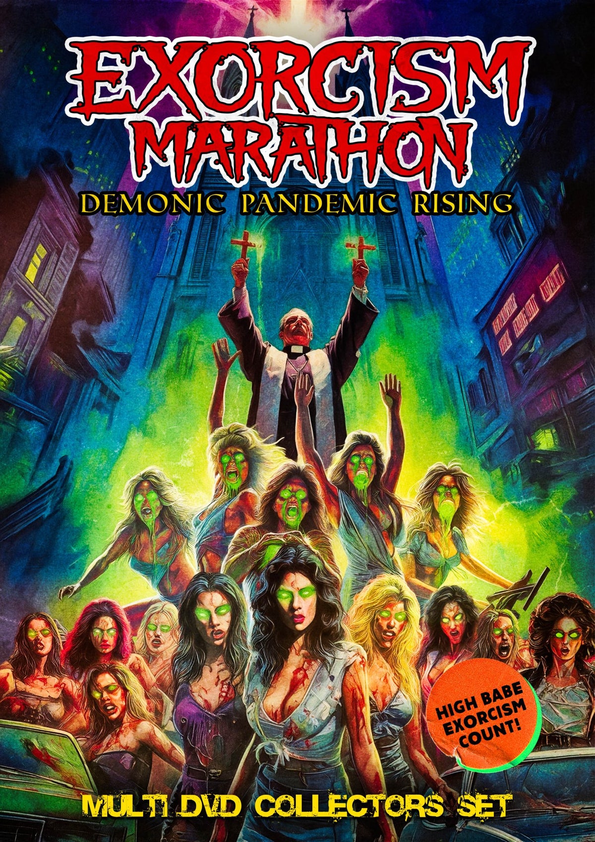 Exorcism Marathon: Demonic Pandemic Rising (DVD)