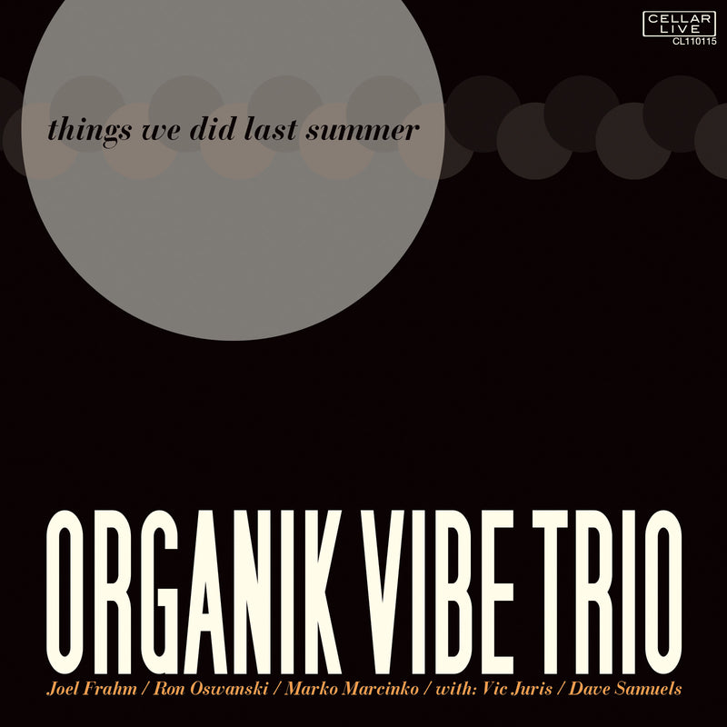 Organik Vibe Trio - Things We Did Last Summer (CD)