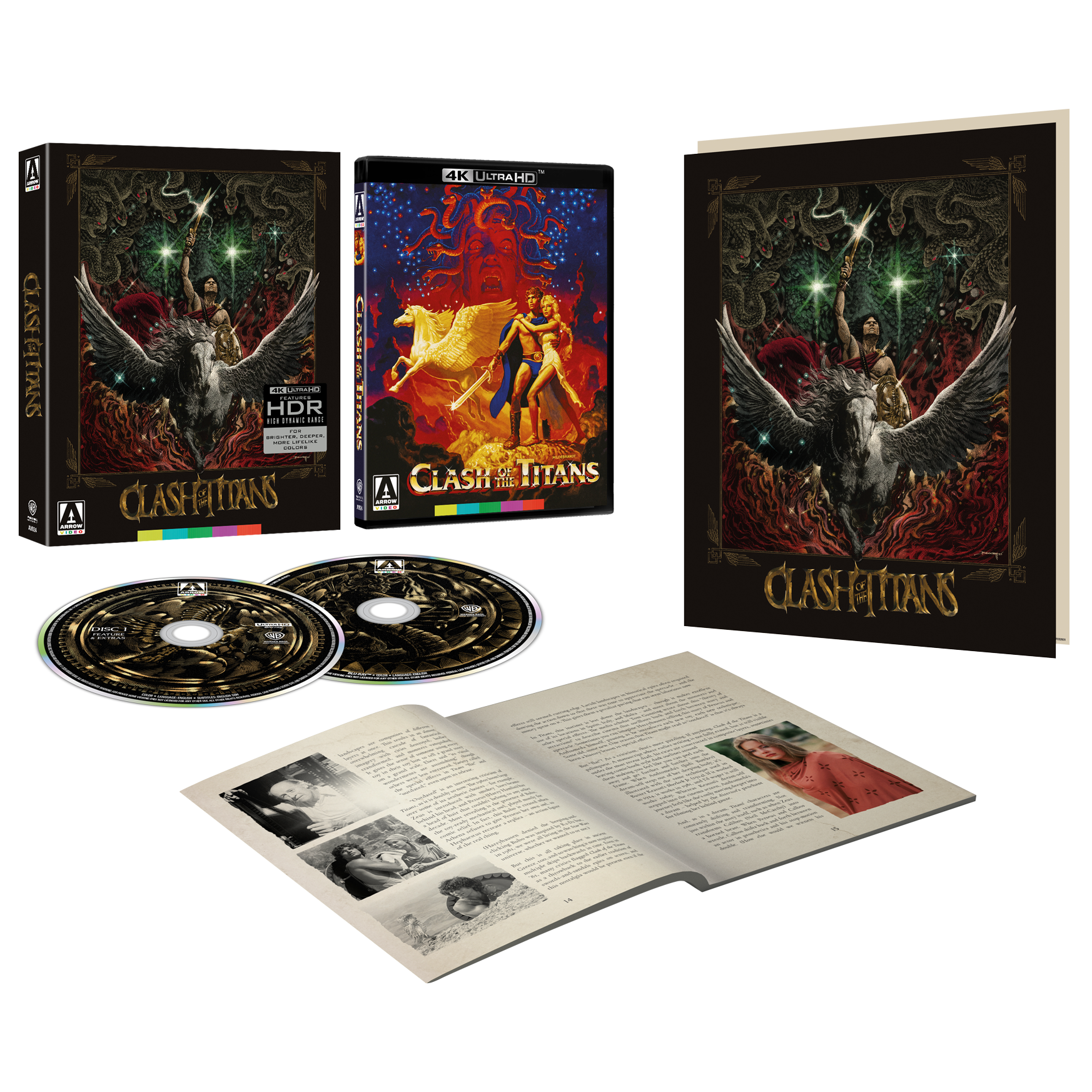 Clash of the Titans (Limited Edition) (4K Ultra HD) PREORDER