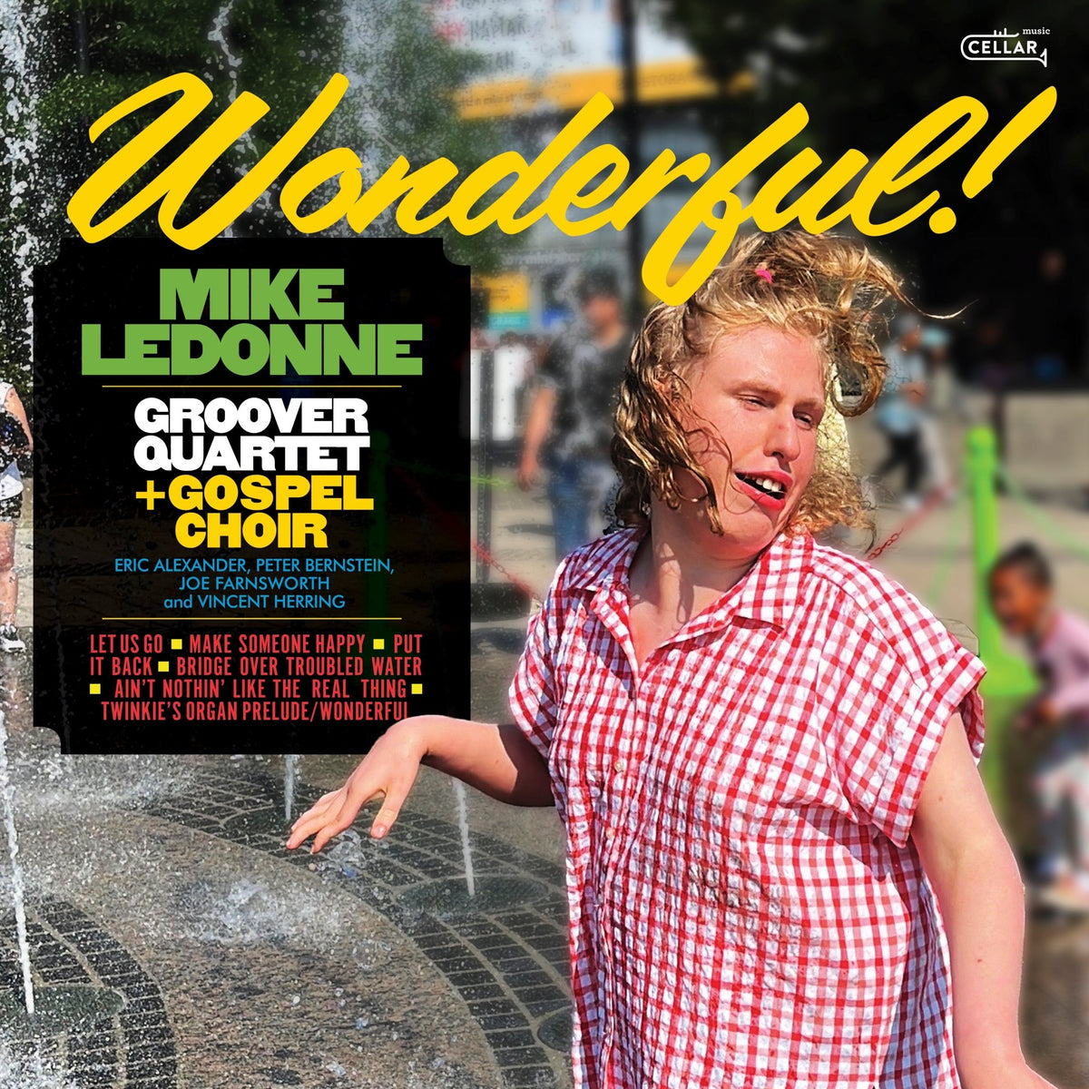 Mike Ledonne & Groover Quartet + Gospel Choir - Wonderful - Black Vinyl (LP)