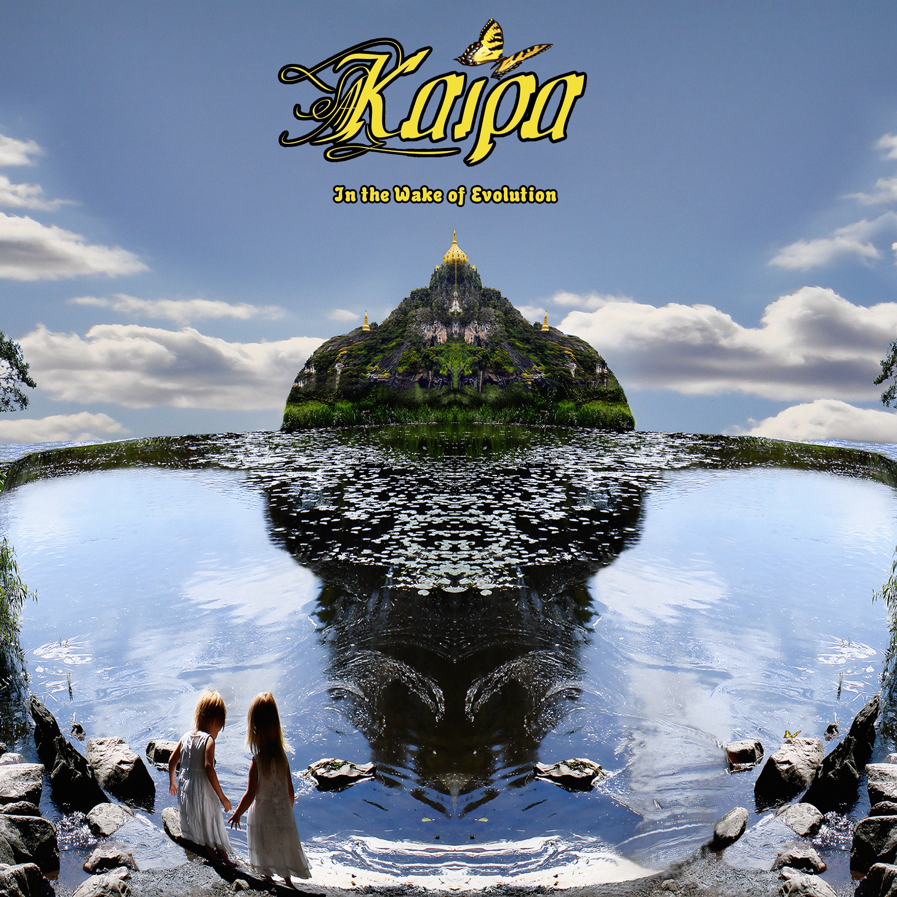 Kaipa - In The Wake Of Evolution (Lothlorien - white, black & dark moss green) (LP)
