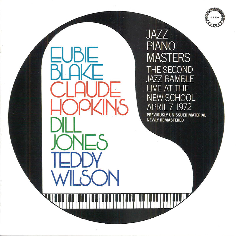 Eubie Blake & Teddy Wilson & Claude Hopkins - Piano Masters (CD)
