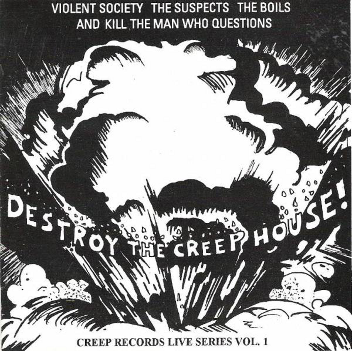 Destroy the Creep House! Creep Records Live Series Vol 1 (CD)