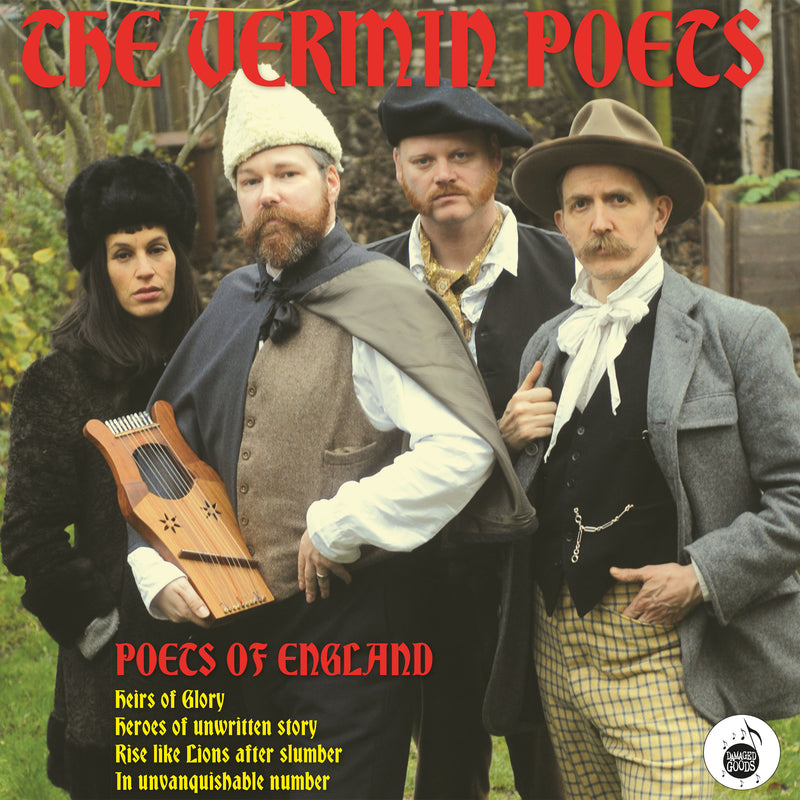 Vermin Poets - Poets of England (CD)