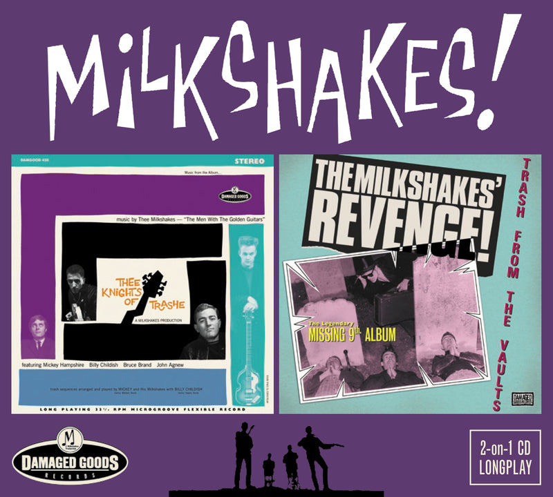 Milkshakes - Thee Knights Of Trashe/Revenge: Trash From The Vaults (CD)