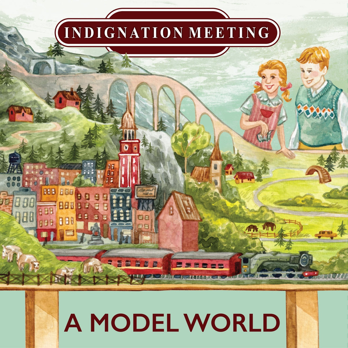 Indignation Meeting - A Model World (LP)
