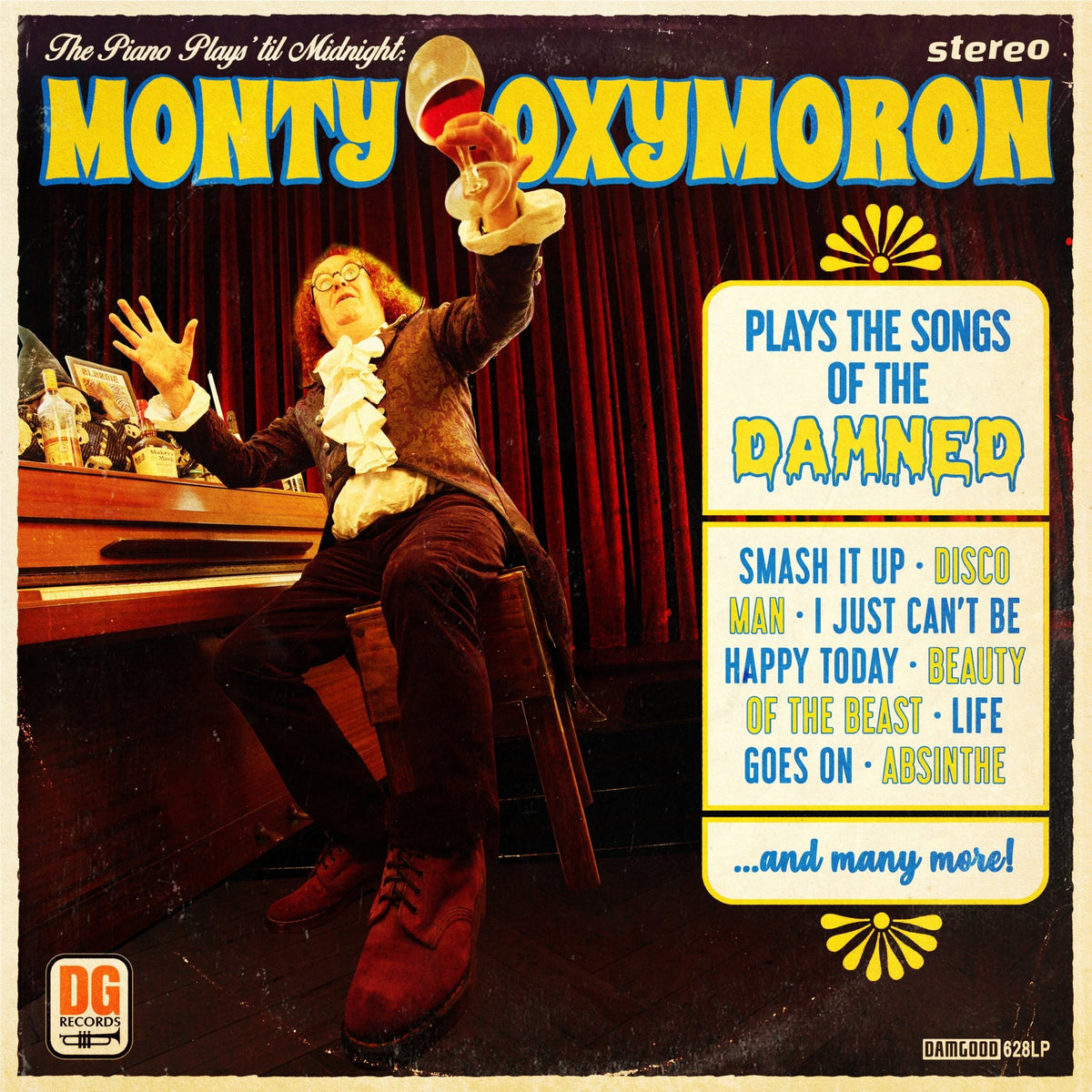 Monty Oxymoron - The Piano Plays 'Til Midnight: Monty Oxymoron Plays The Songs Of The Damned (LP)