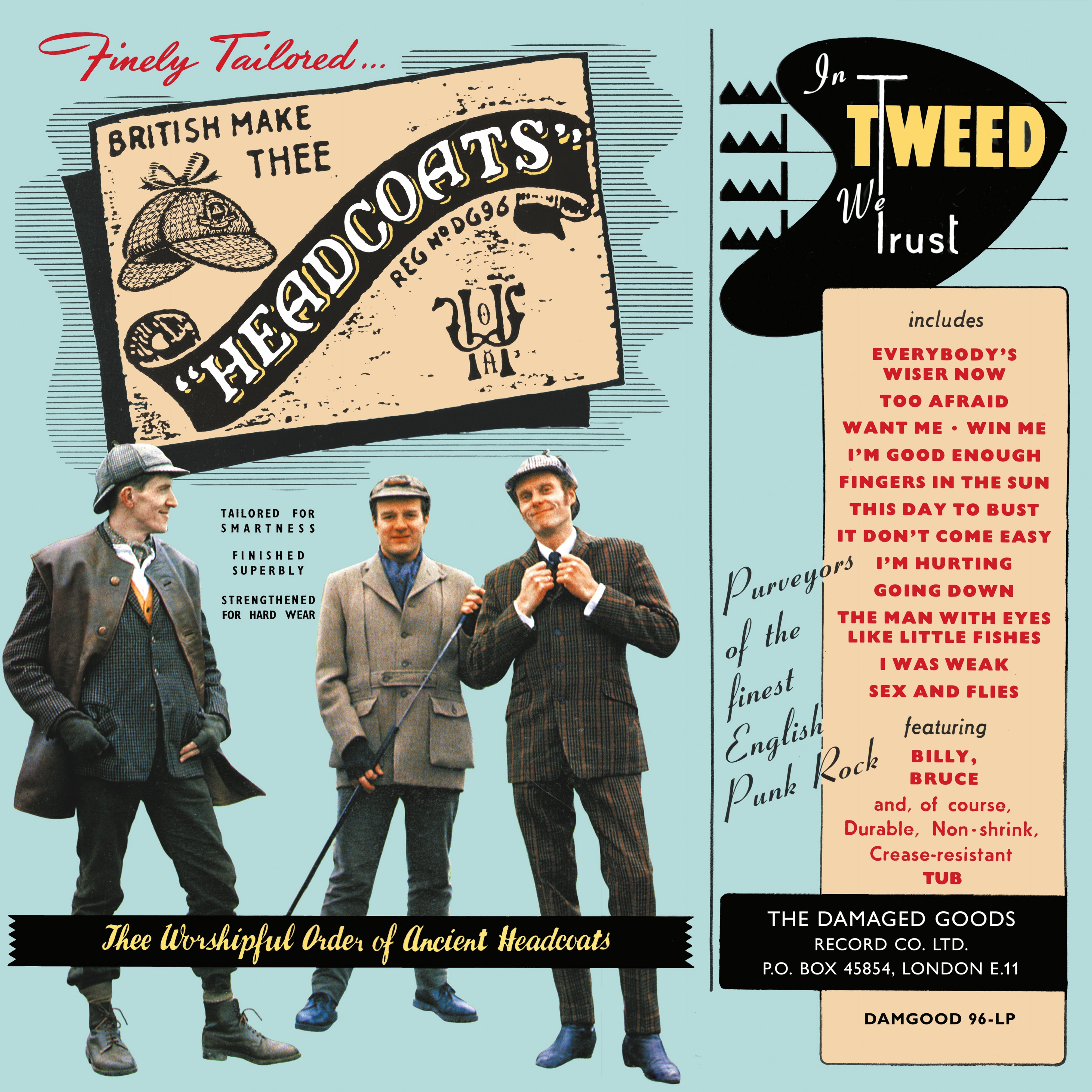 Thee Headcoats - In Tweed We Trust (LP)