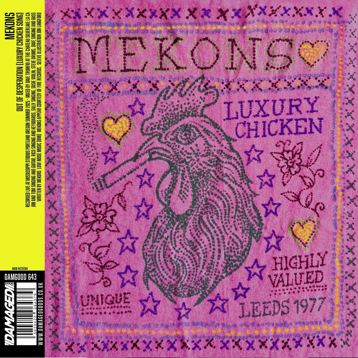 The Mekons & Hagar The Womb - The Mekons / Hagar The Womb Split (7 INCH)